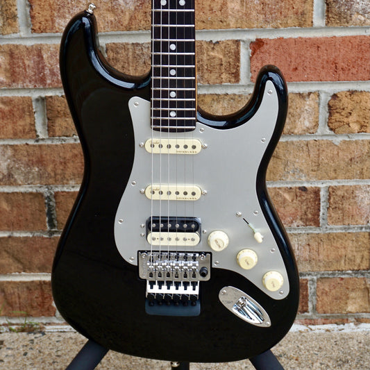 Fender Ultra Luxe Stratocaster Floyd Rose HSS Rosewood Fingerboard Mystic Black