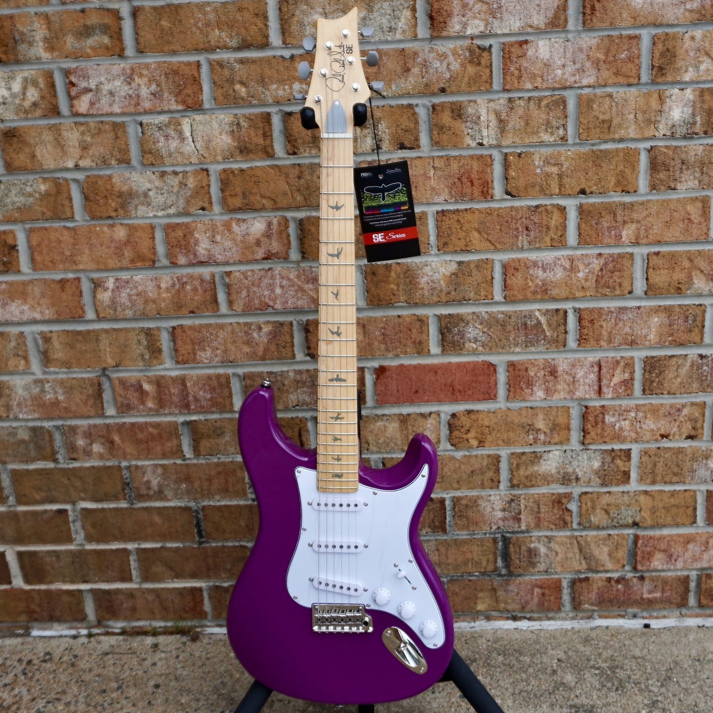 PRS SE Silver Sky Maple Summit Purple