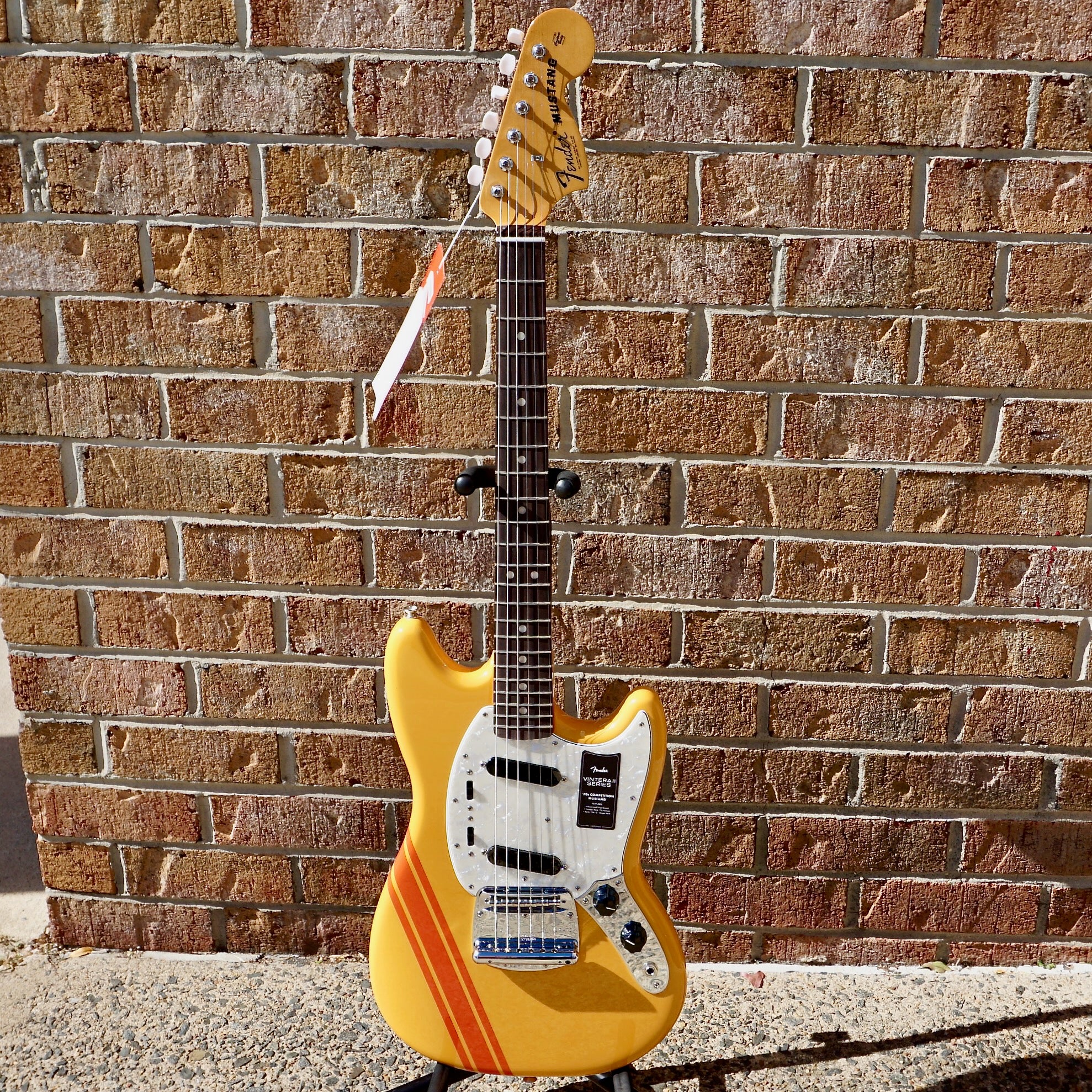 Fender mustang deals competition orange