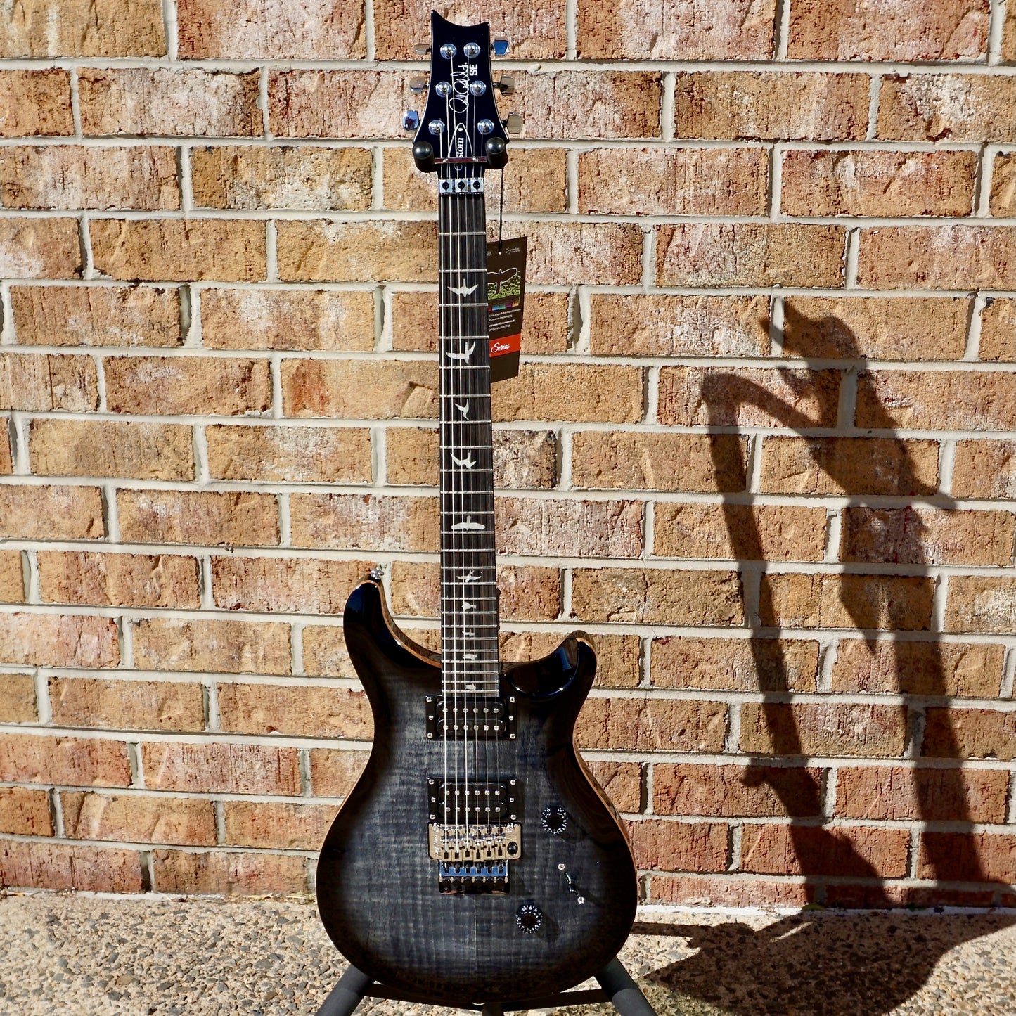 2022 PRS SE Custom 24 "Floyd"Charcoal Burst