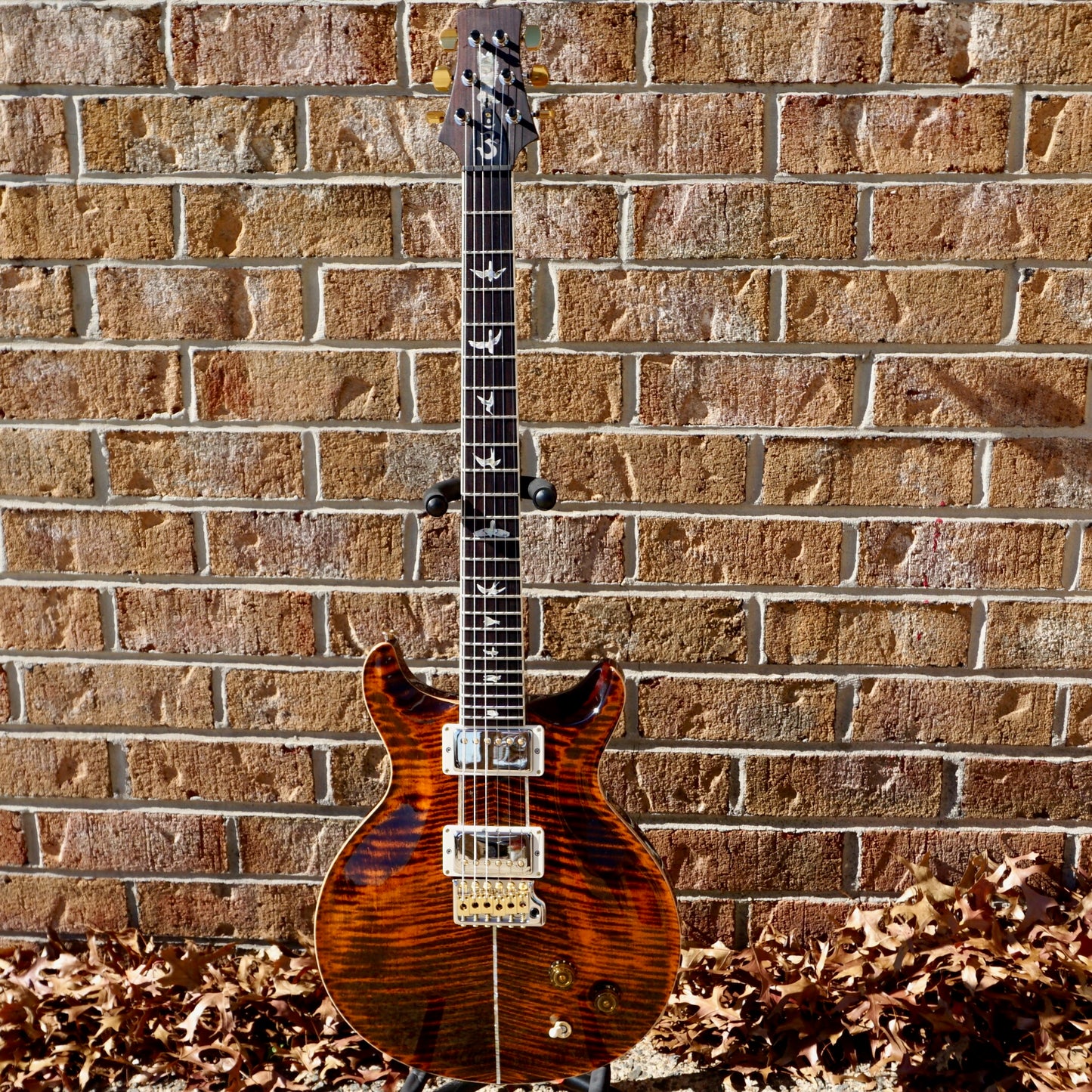 PRS Santana Retro 10 Top Orange Tiger