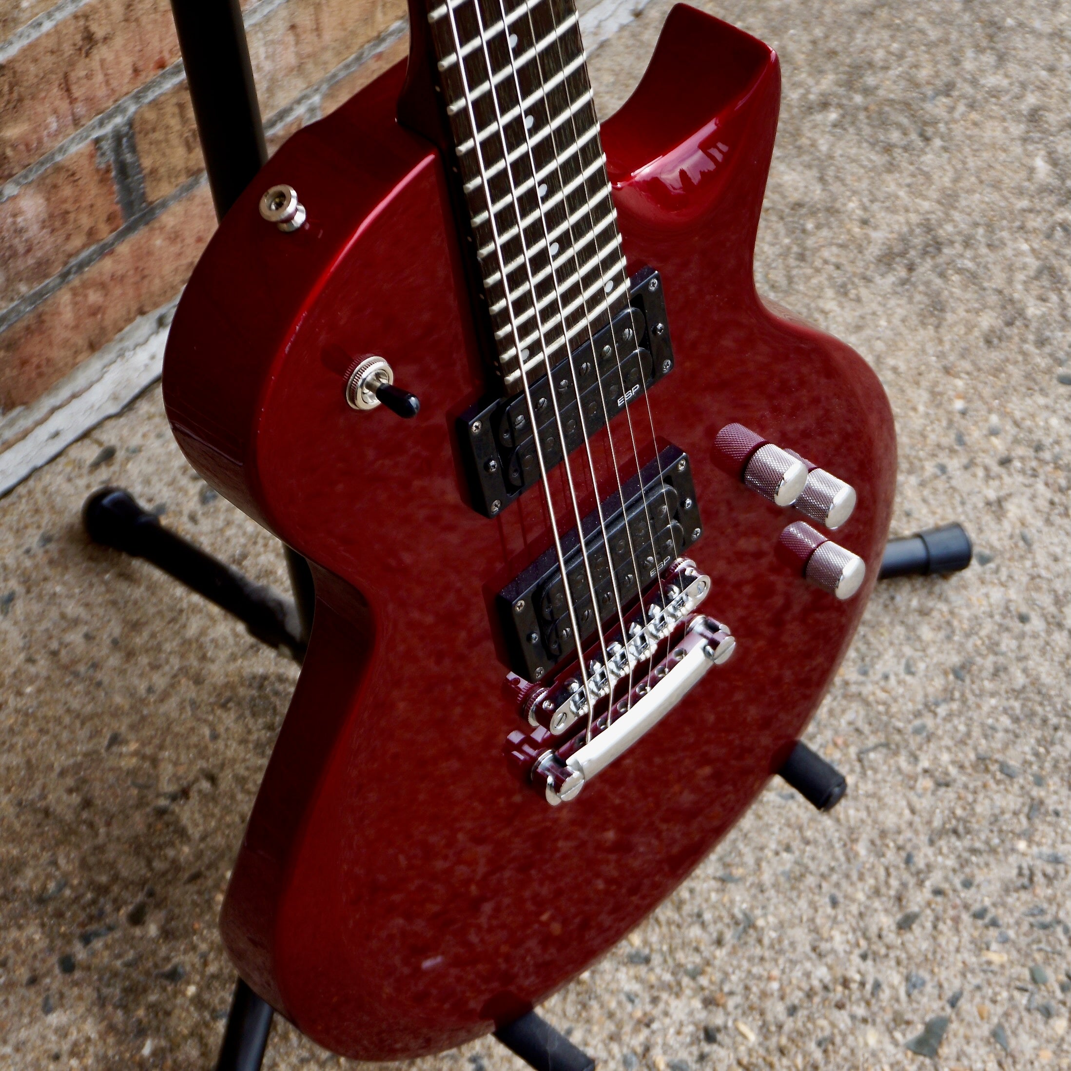 LTD EC-50 エレキギター 赤 RED ESP guitar - 楽器、器材