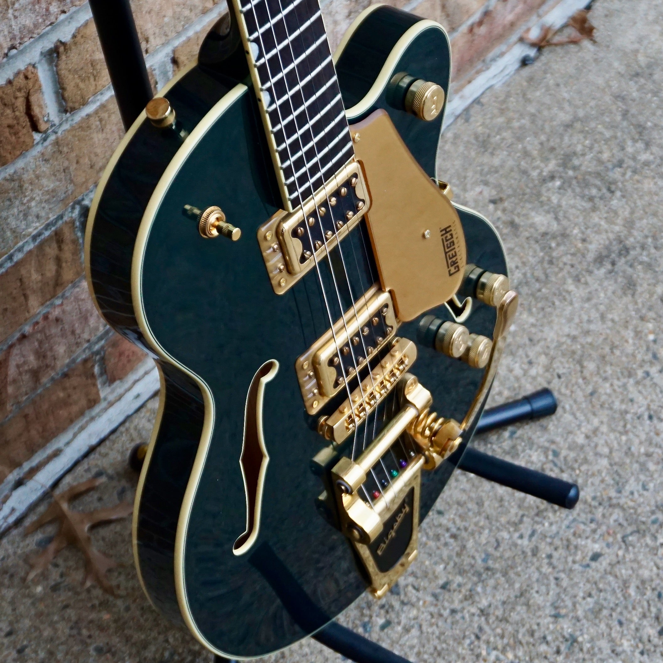 Gretsch G5655TG Electromatic Center Block Jr. Singlecut with Bigsby  Cadillac Green