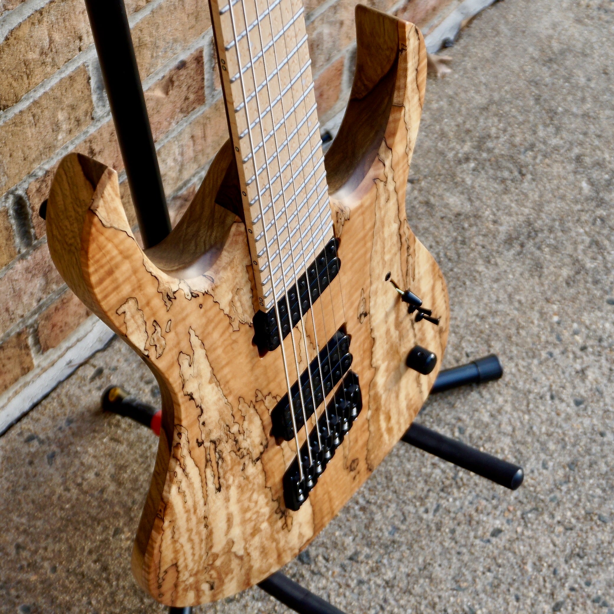 Mayones Duvell Elite VF 7 String Trans Natural Satin