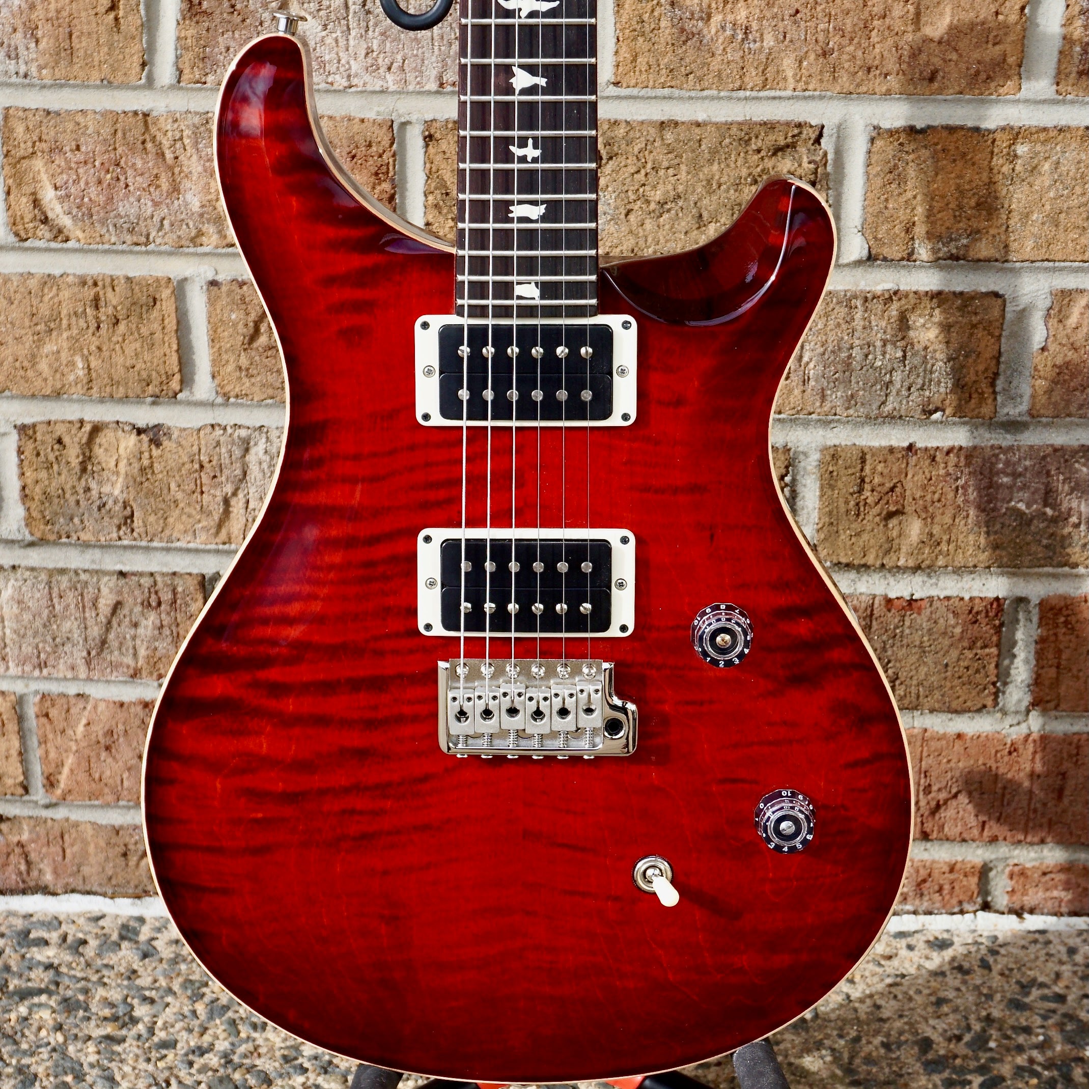 PRS CE 24 Fire Red Burst