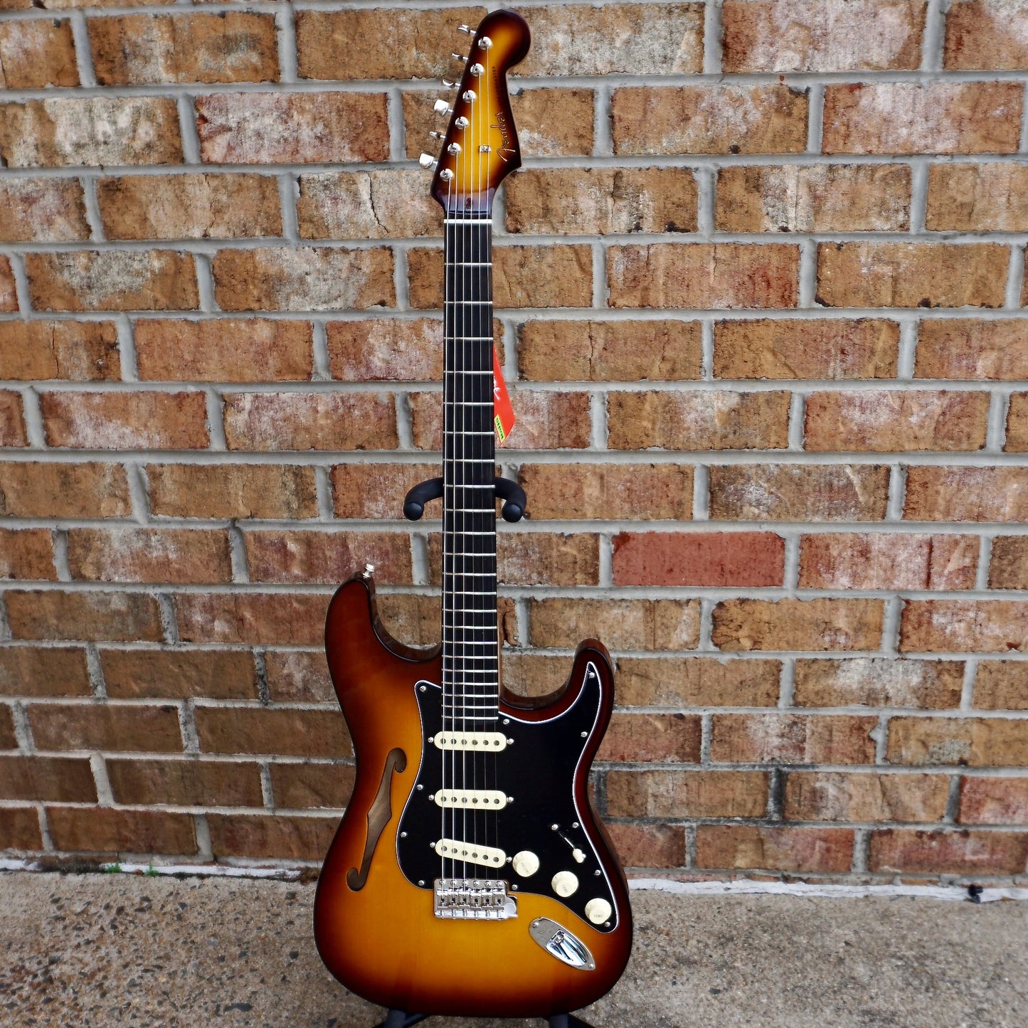 Fender Limited Edition Suona Stratocaster Thinline Ebony Fingerboard Violin Burst