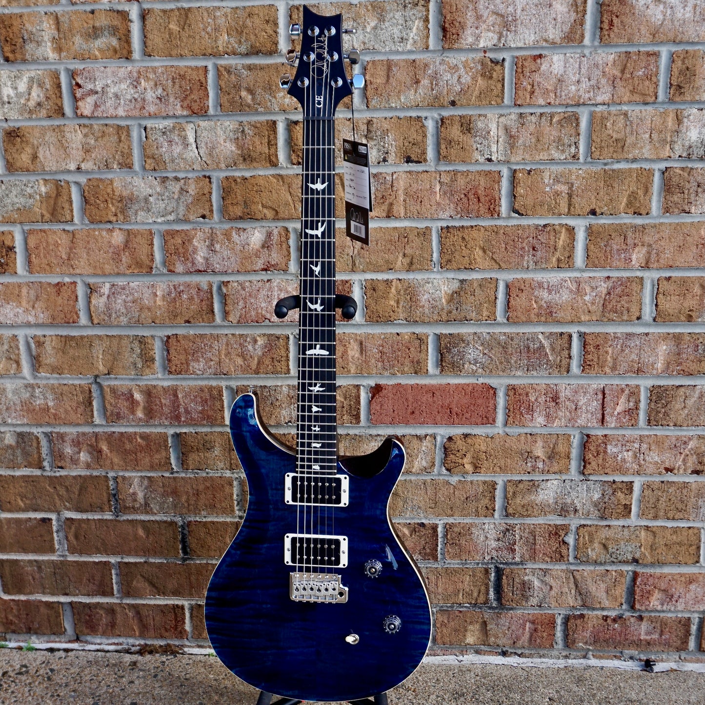 PRS CE 24 Whale Blue w/ Satin Black Neck