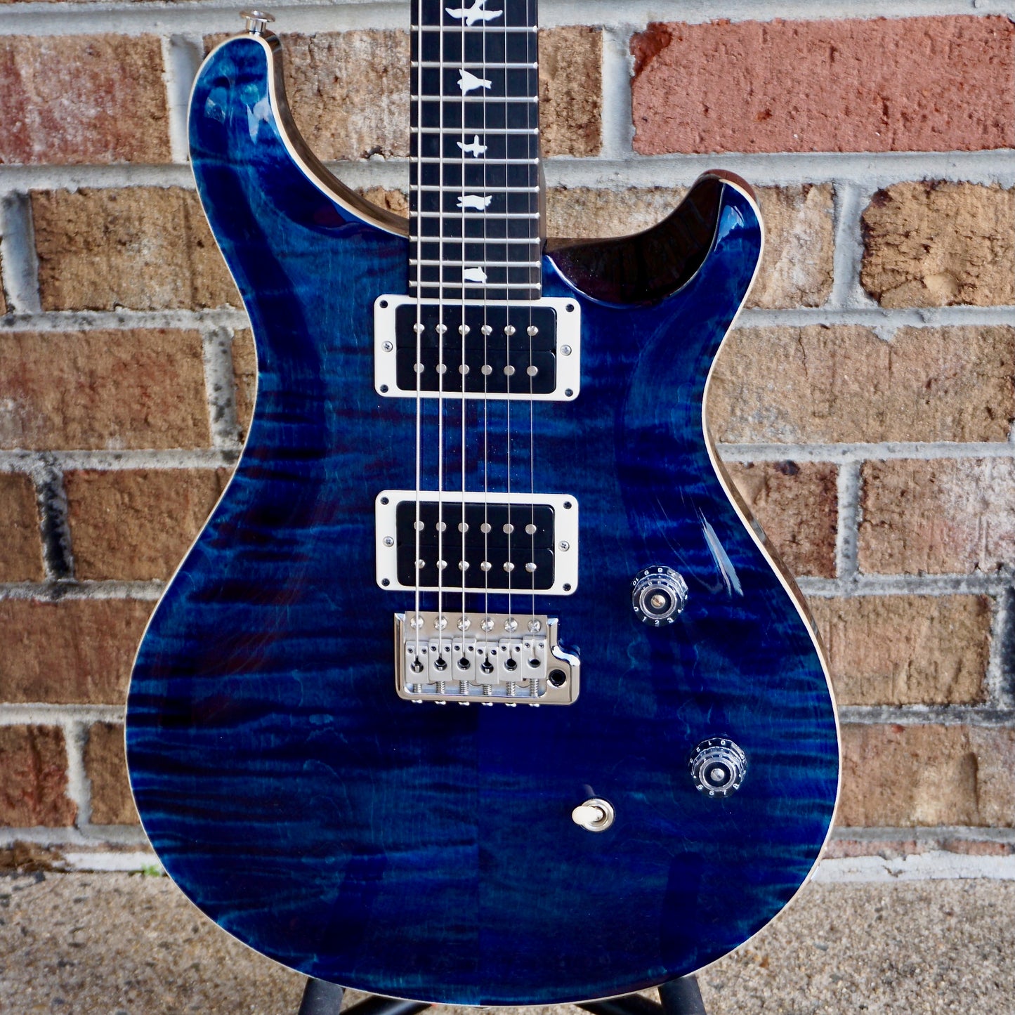 PRS CE 24 Whale Blue w/ Satin Black Neck