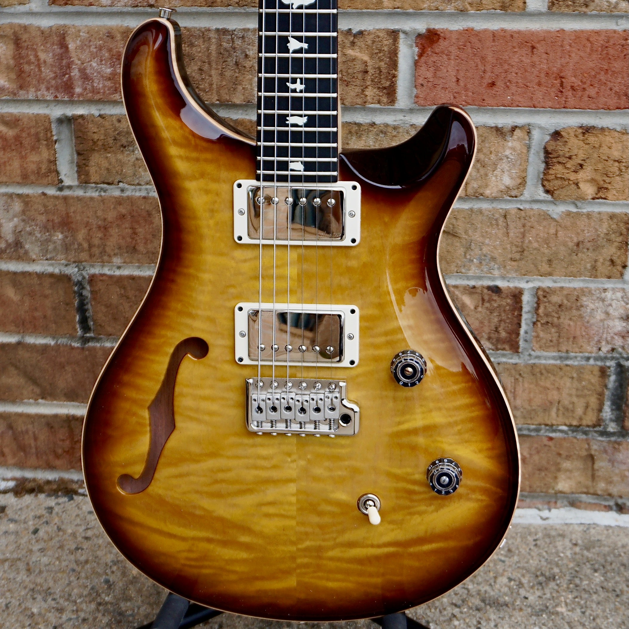 PRS CE 24 Semi-Hollow Livingston Lemondrop w/ 57/08 Pups – Matt's 