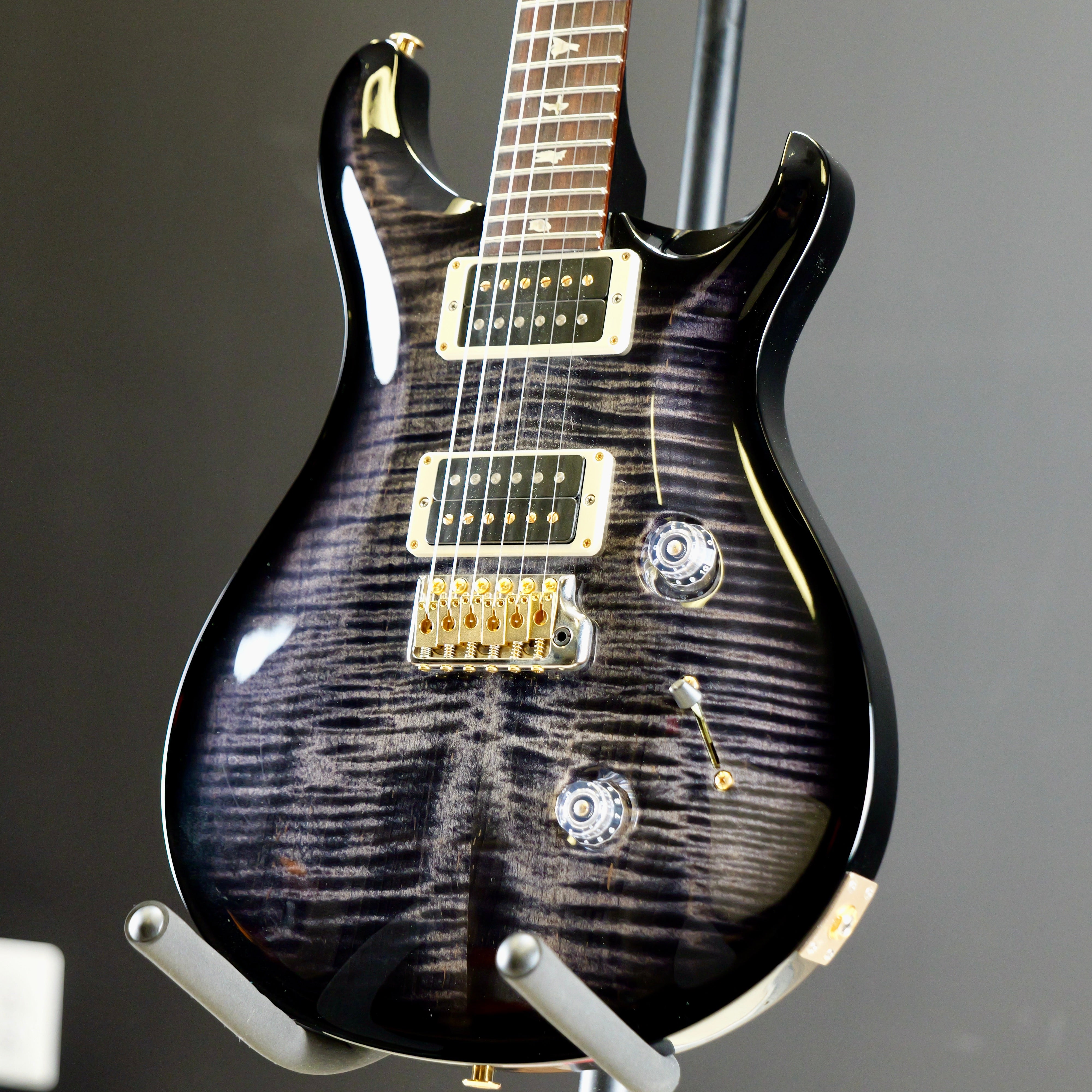 2022 PRS Custom 24 10 Top Charcoal Burst – Matt's Guitars