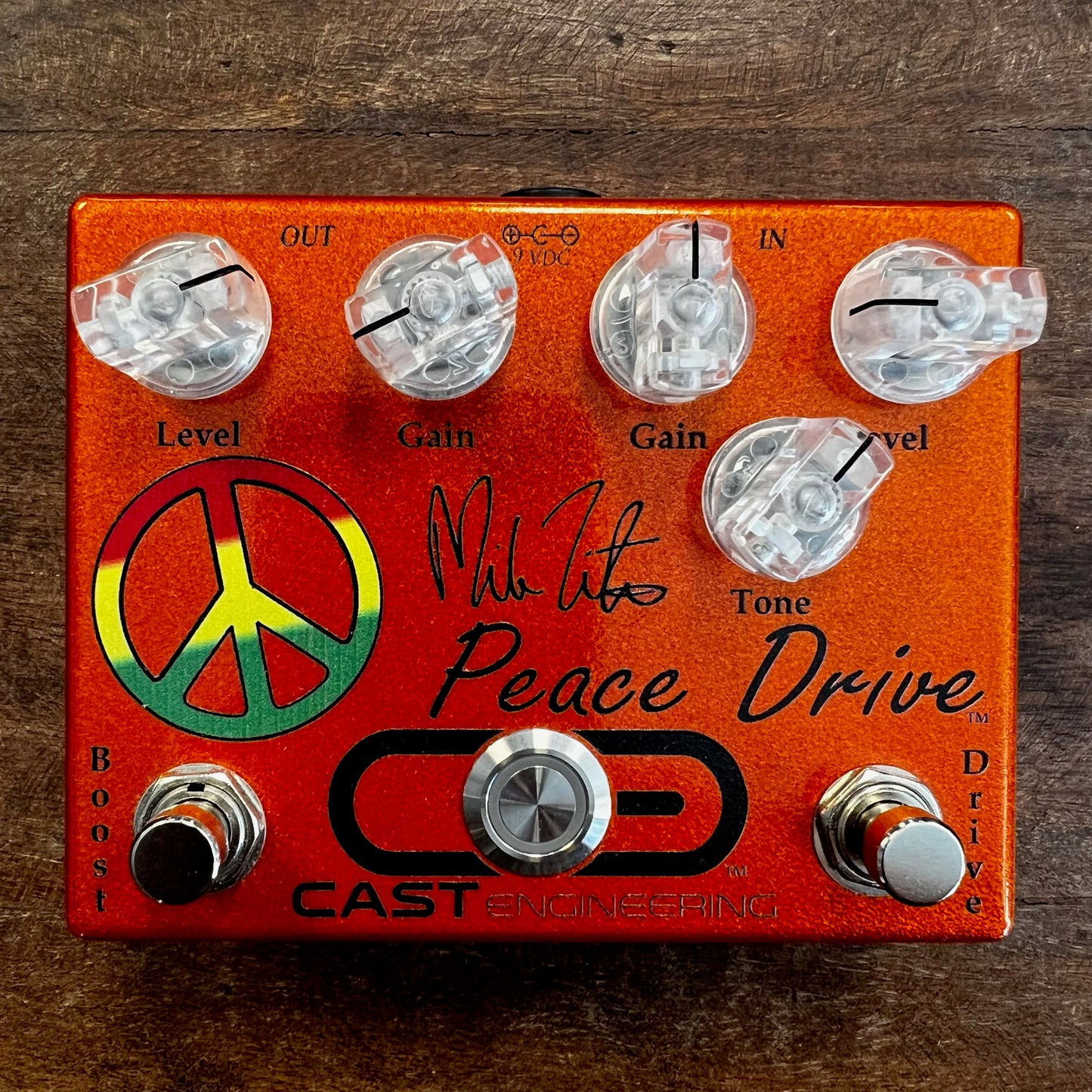 Cast Engineering Mike Zito Peace Overdrive