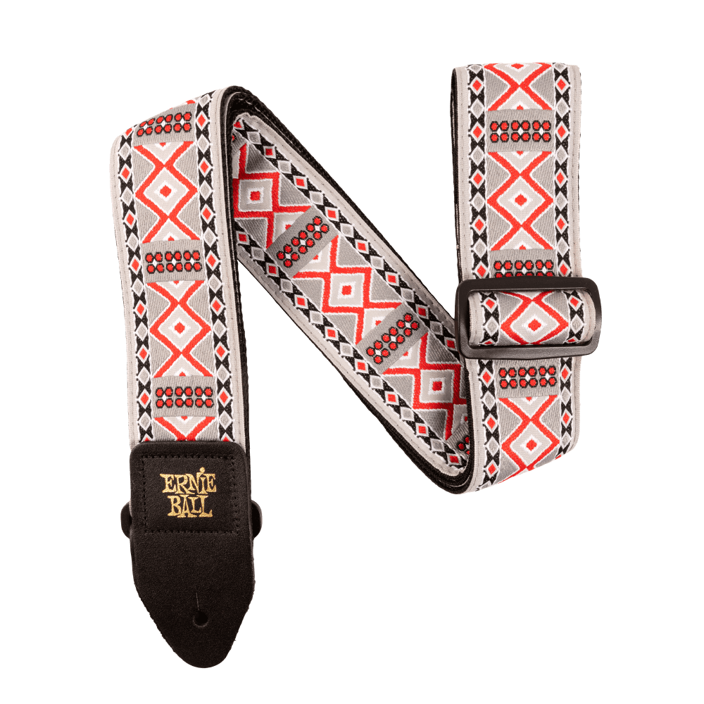 Ernie Ball Classic Jacquard Guitar Strap/Bass Strap - Casino Couture