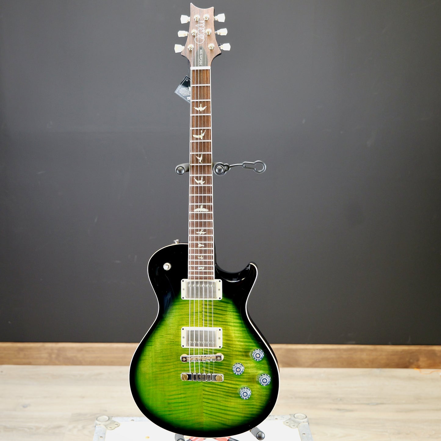 PRS McCarty 594 Singlecut Emerald Green w/ Black Wrap Burst