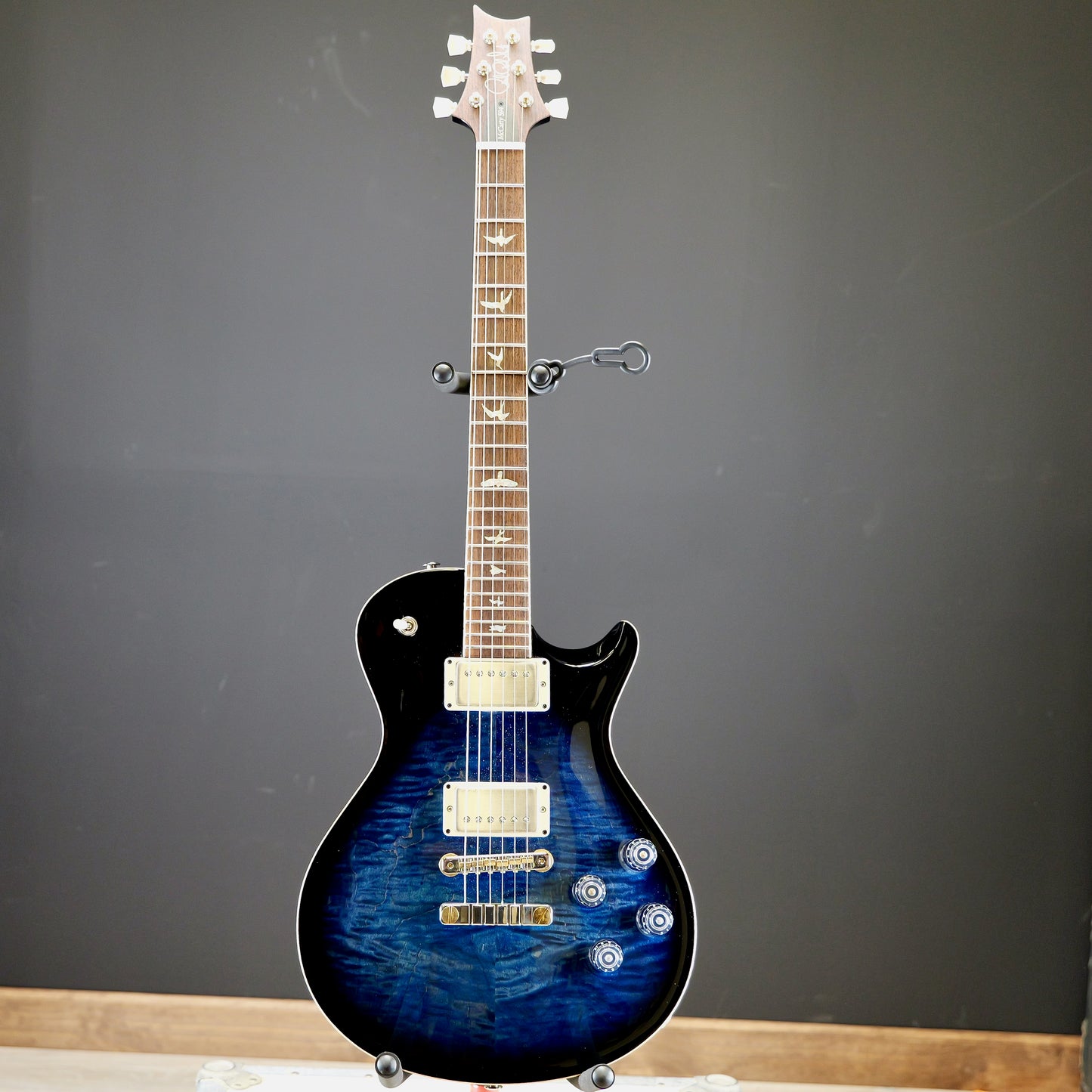 PRS McCarty 594 Singlecut Aquamarine W/ Black Wrap Burst