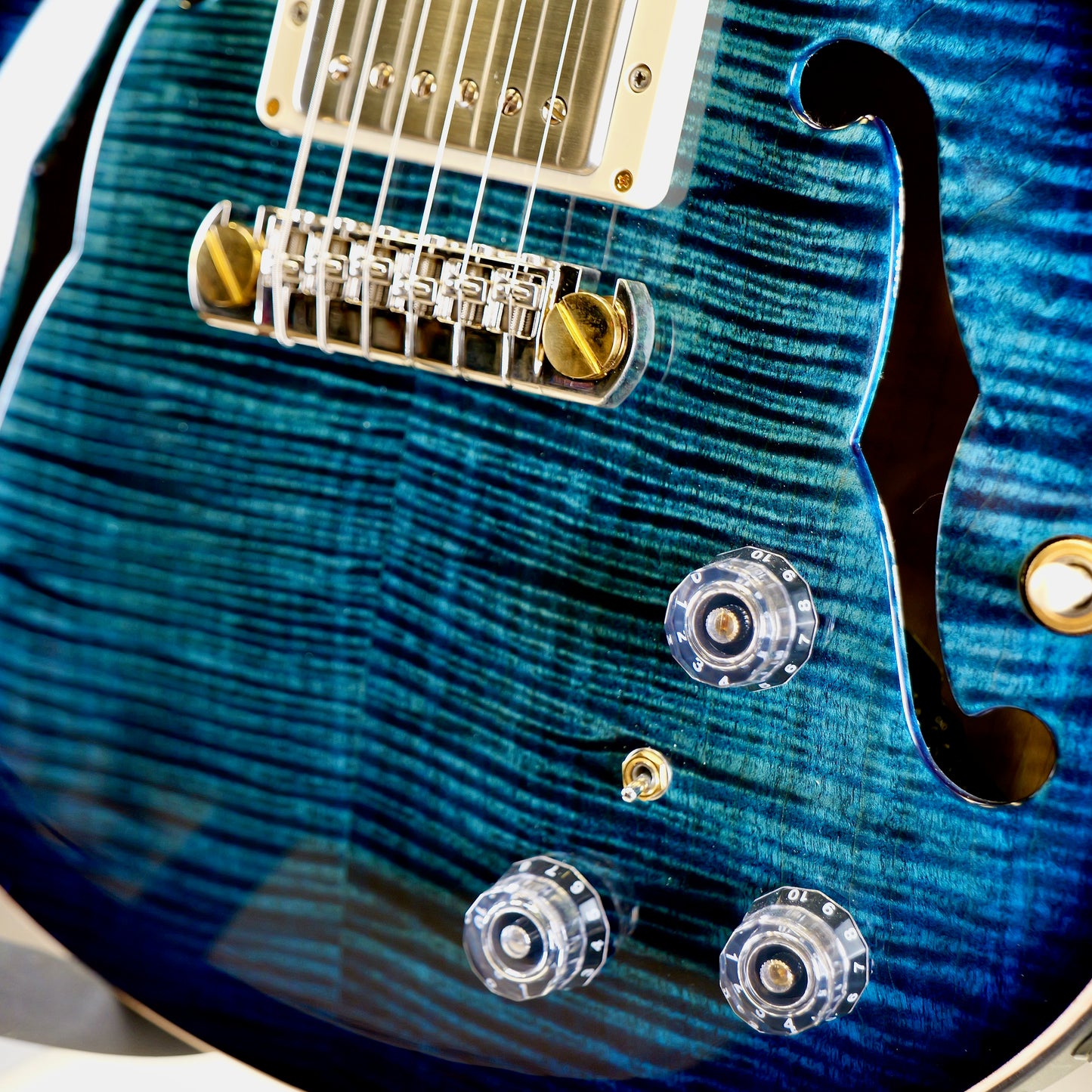 PRS Hollowbody II Piezo 10 Top Cobalt Blue