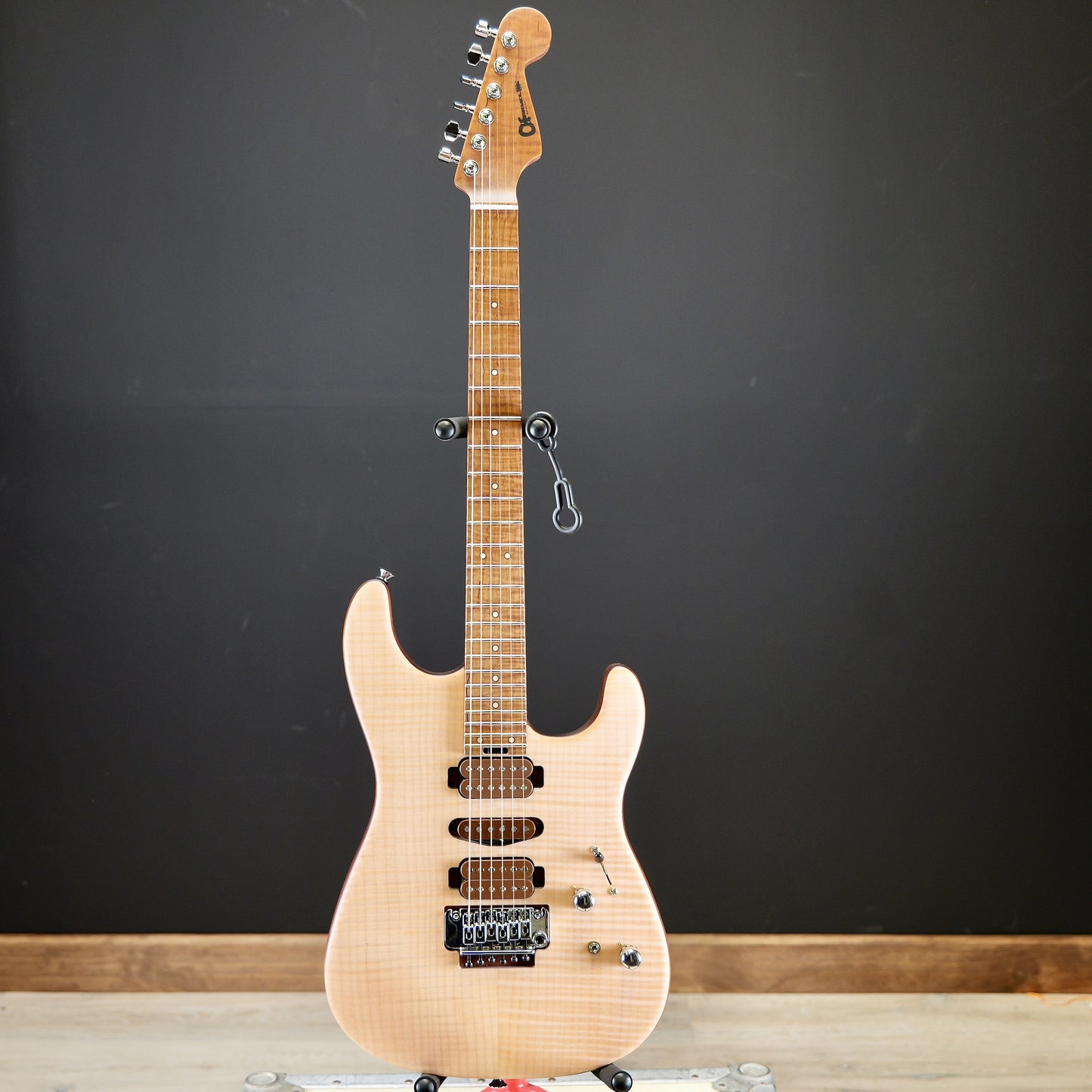 Charvel Guthrie Govan Signature HSH Flame Maple Caramelized Flame Maple Fingerboard Natural