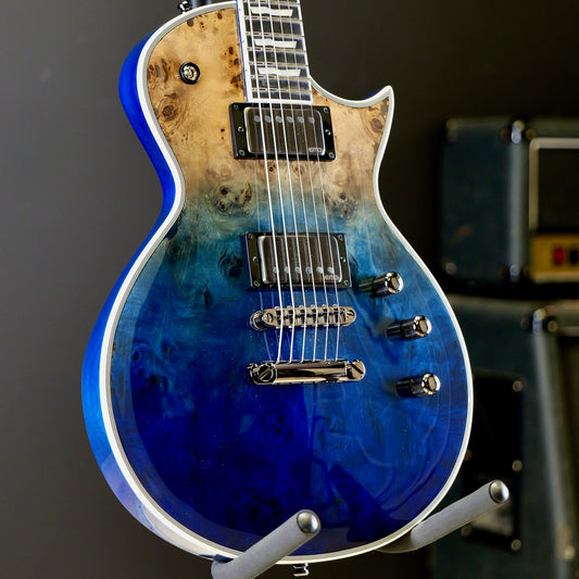 ESP E-II Eclipse Blue Natural Fade