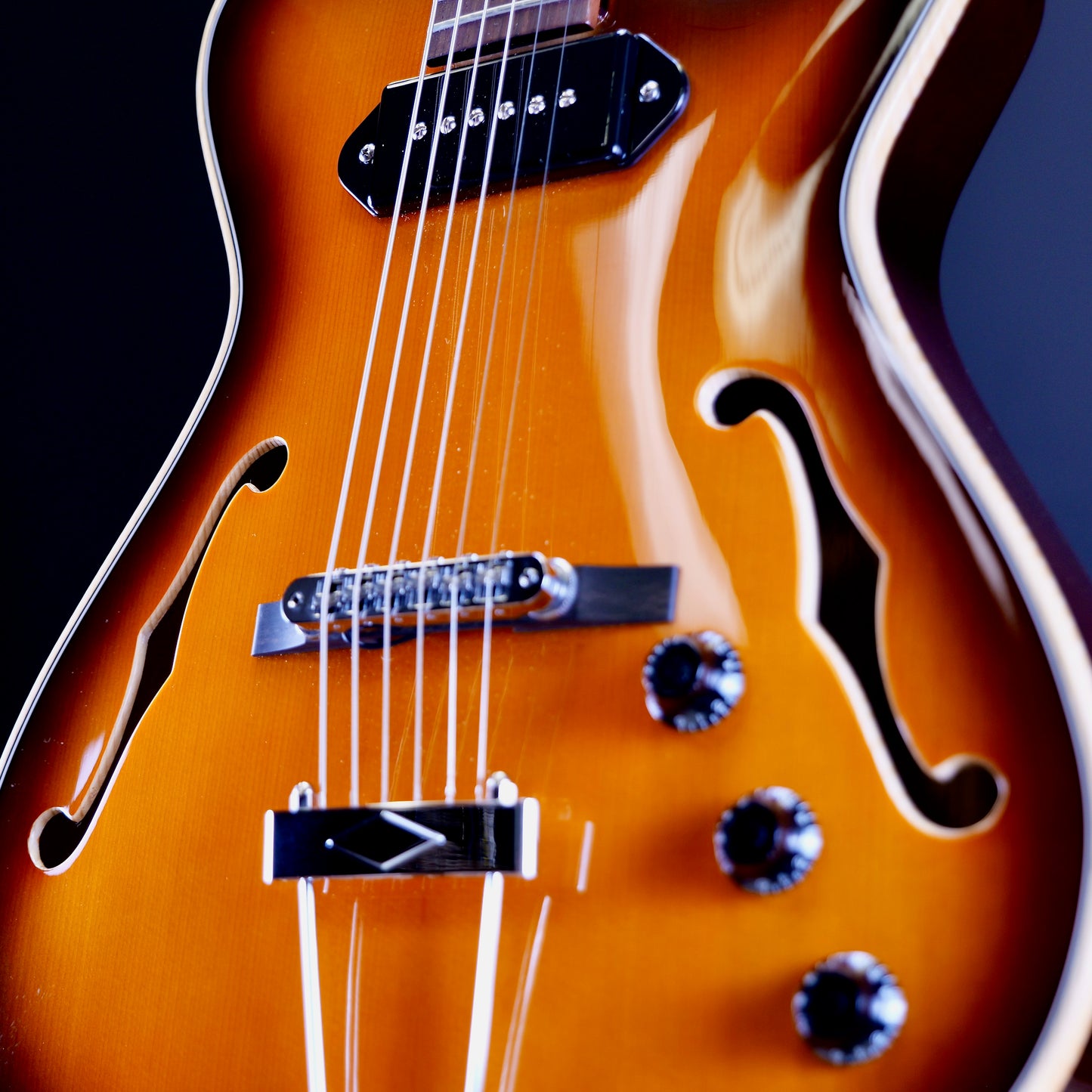 Knaggs Chena A Burnt Orange Burst