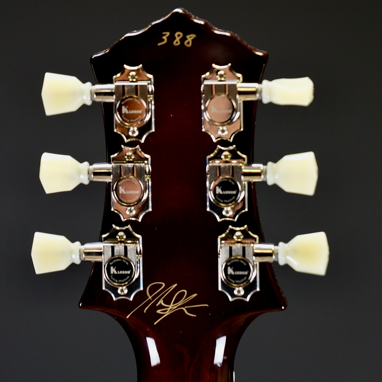 Knaggs Chena A Burnt Orange Burst