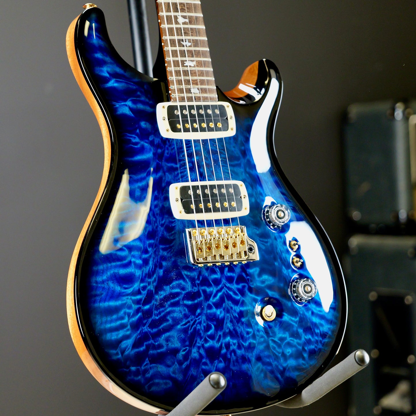 PRS Custom 24-08 10 Top Custom Color Quilt/Zircote Fretboard//Stained Flamed Neck