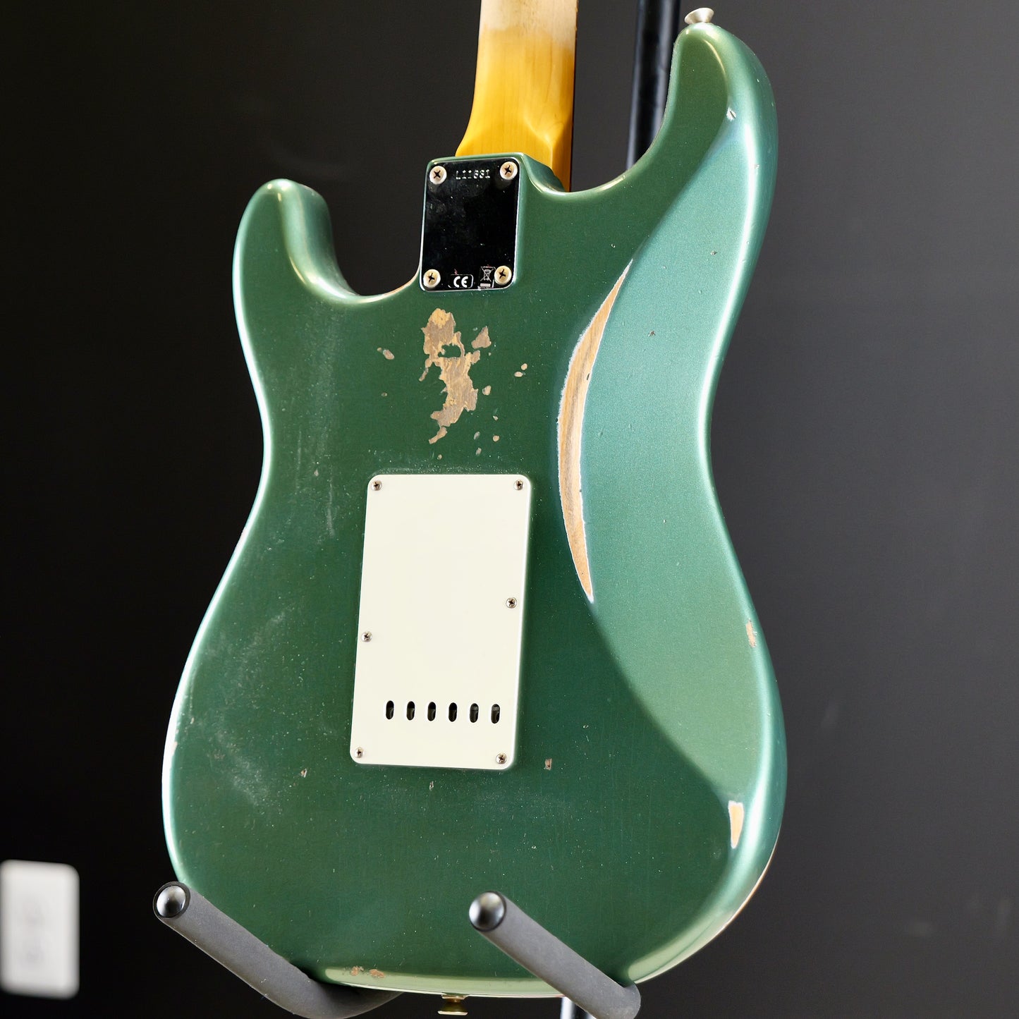 Fender Custom Shop Limited Edition 1964 L-Series Stratocaster Heavy Relic 3A Rosewood Fingerboard Aged Sherwood Green Metallic