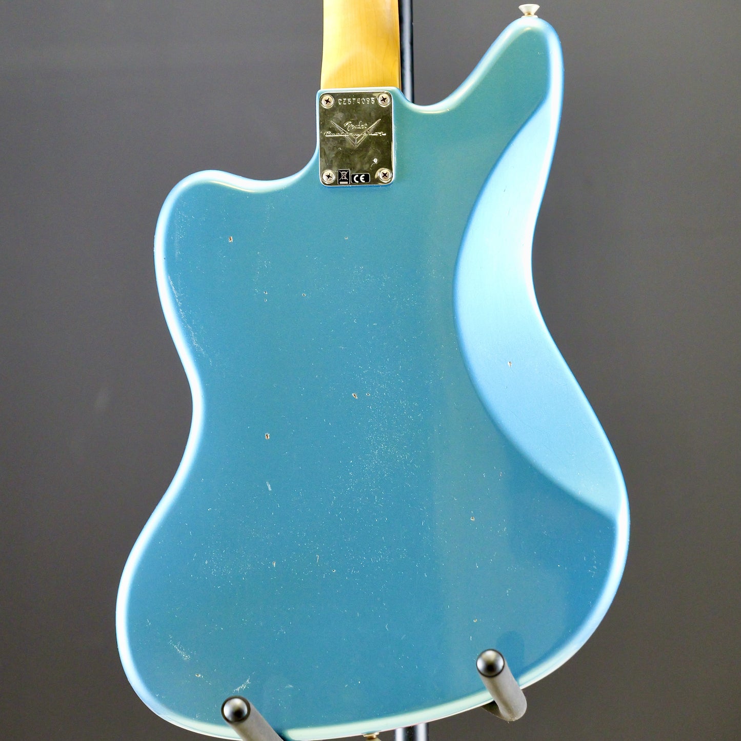 Fender Custom Shop 1964 Jaguar Journeyman Relic 3A Rosewood Fingerboard Faded Aged Lake Placid Blue