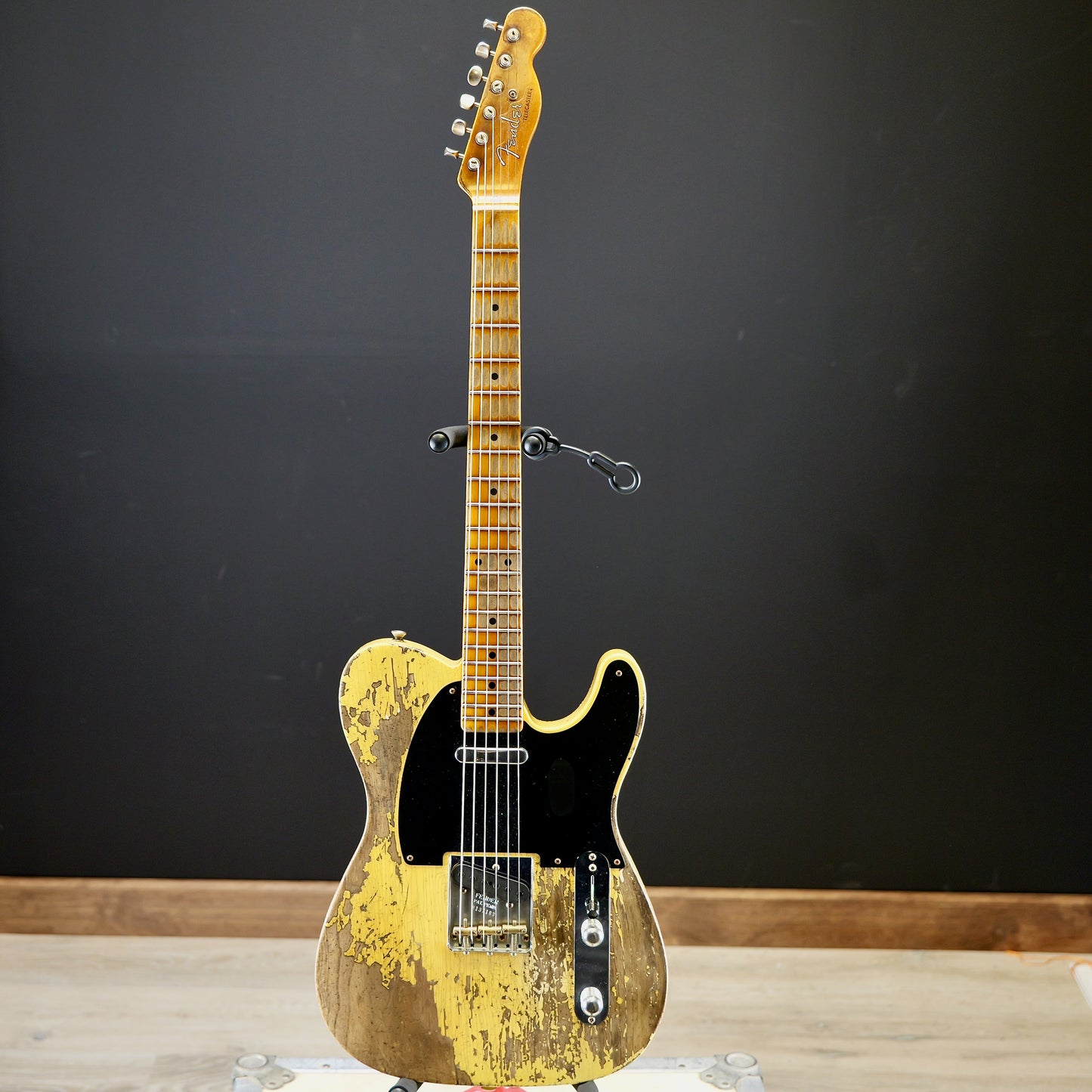 Fender Custom Shop 1954 Telecaster Super Heavy Relic 1-Piece Rift Sawn Maple Neck Fingerboard Super Faded Aged Nocaster Blonde