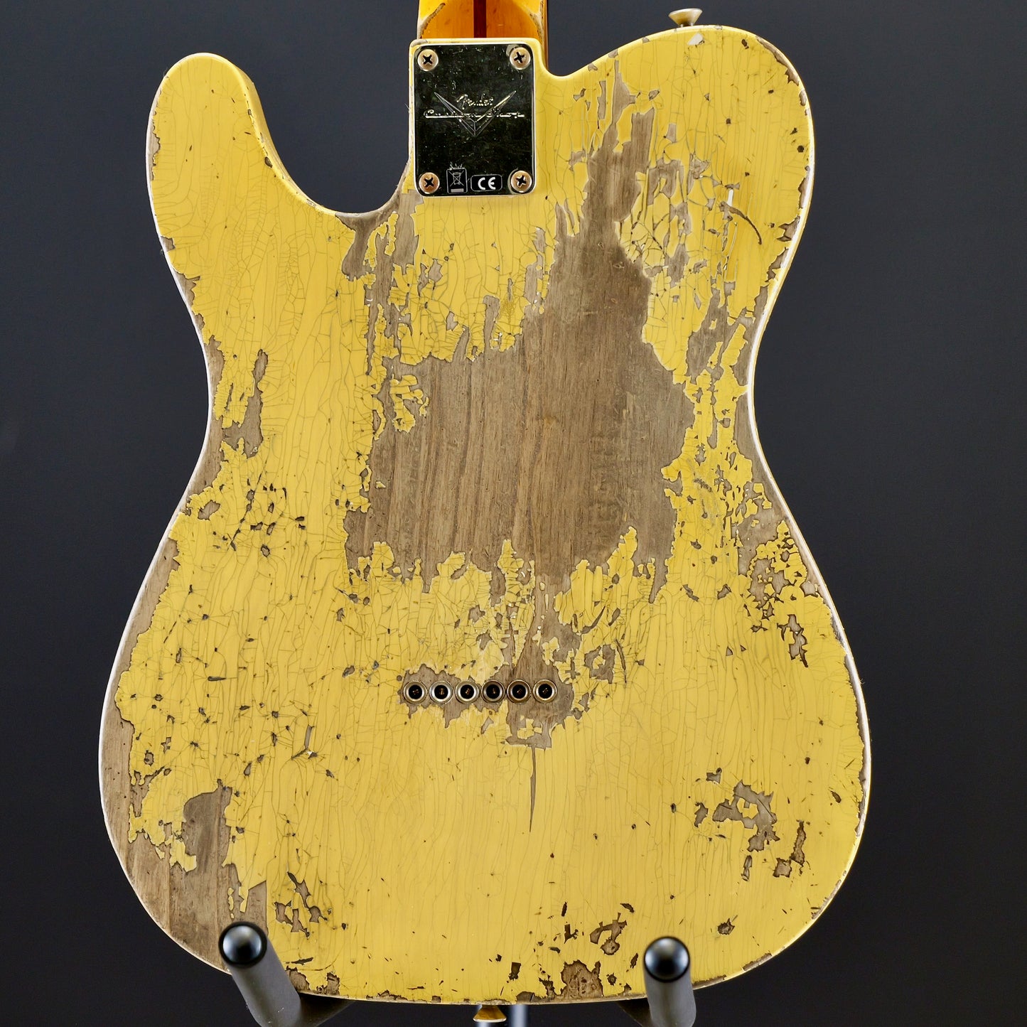 Fender Custom Shop 1954 Telecaster Super Heavy Relic 1-Piece Rift Sawn Maple Neck Fingerboard Super Faded Aged Nocaster Blonde