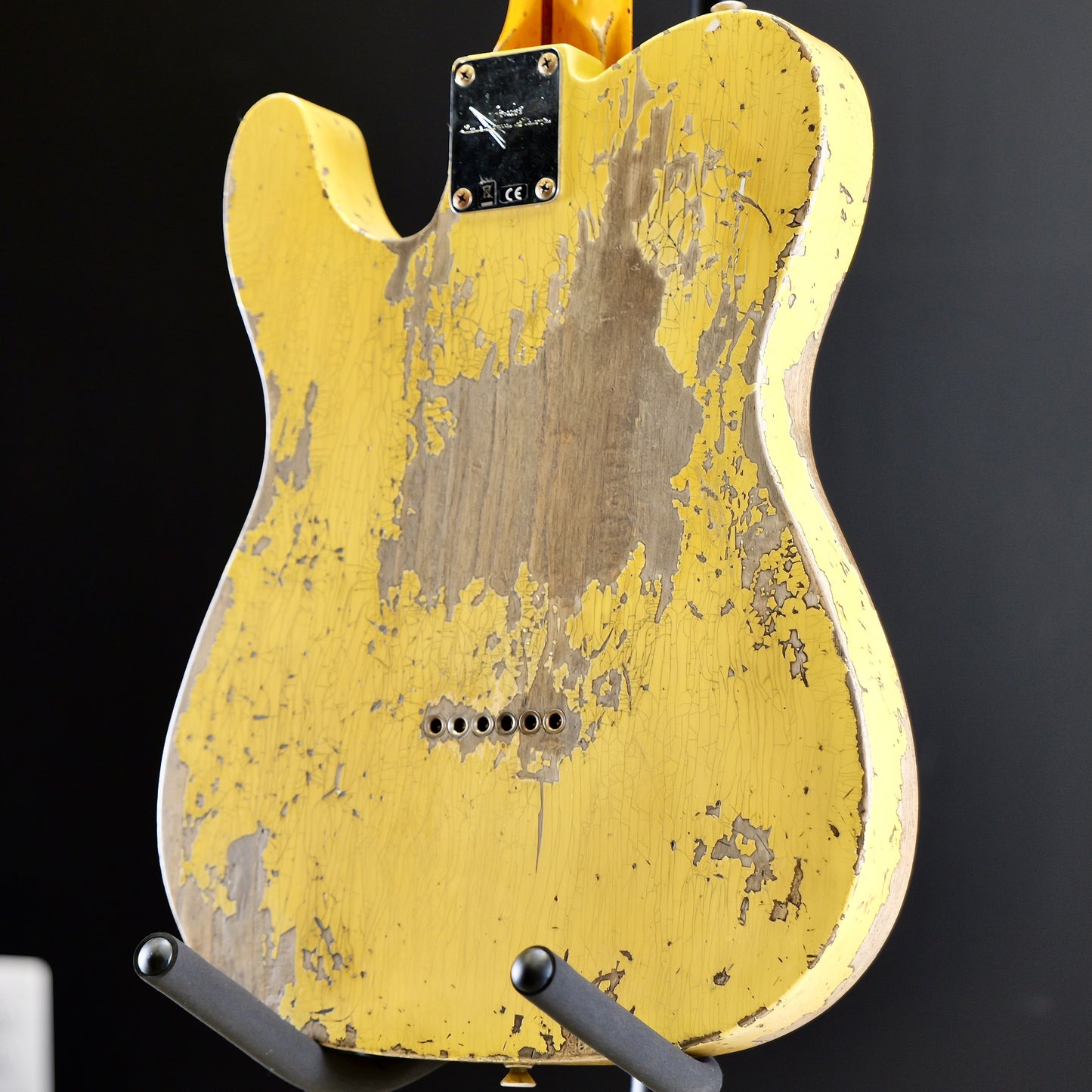 Fender Custom Shop 1954 Telecaster Super Heavy Relic 1-Piece Rift Sawn Maple Neck Fingerboard Super Faded Aged Nocaster Blonde