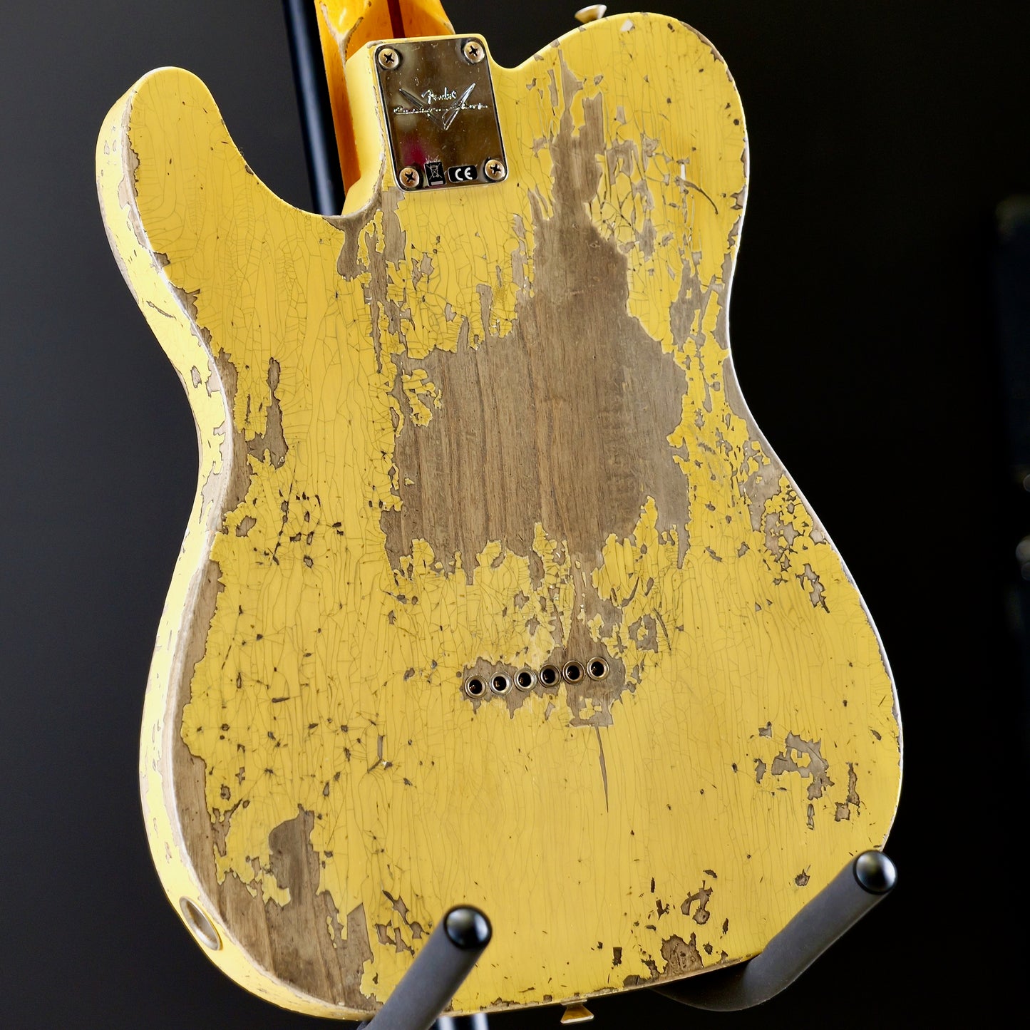 Fender Custom Shop 1954 Telecaster Super Heavy Relic 1-Piece Rift Sawn Maple Neck Fingerboard Super Faded Aged Nocaster Blonde