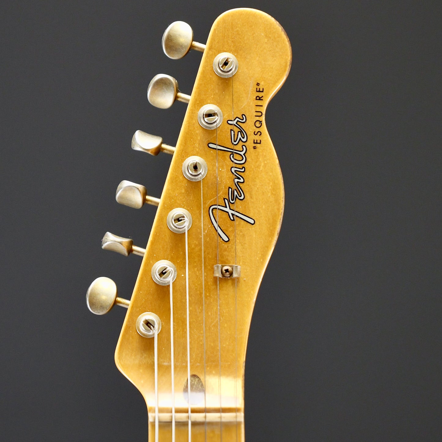 Fender Custom Shop Limited Edition Red Hot Esquire Relic 1-Piece Birdseye Maple Neck Fingerboard Aged Black