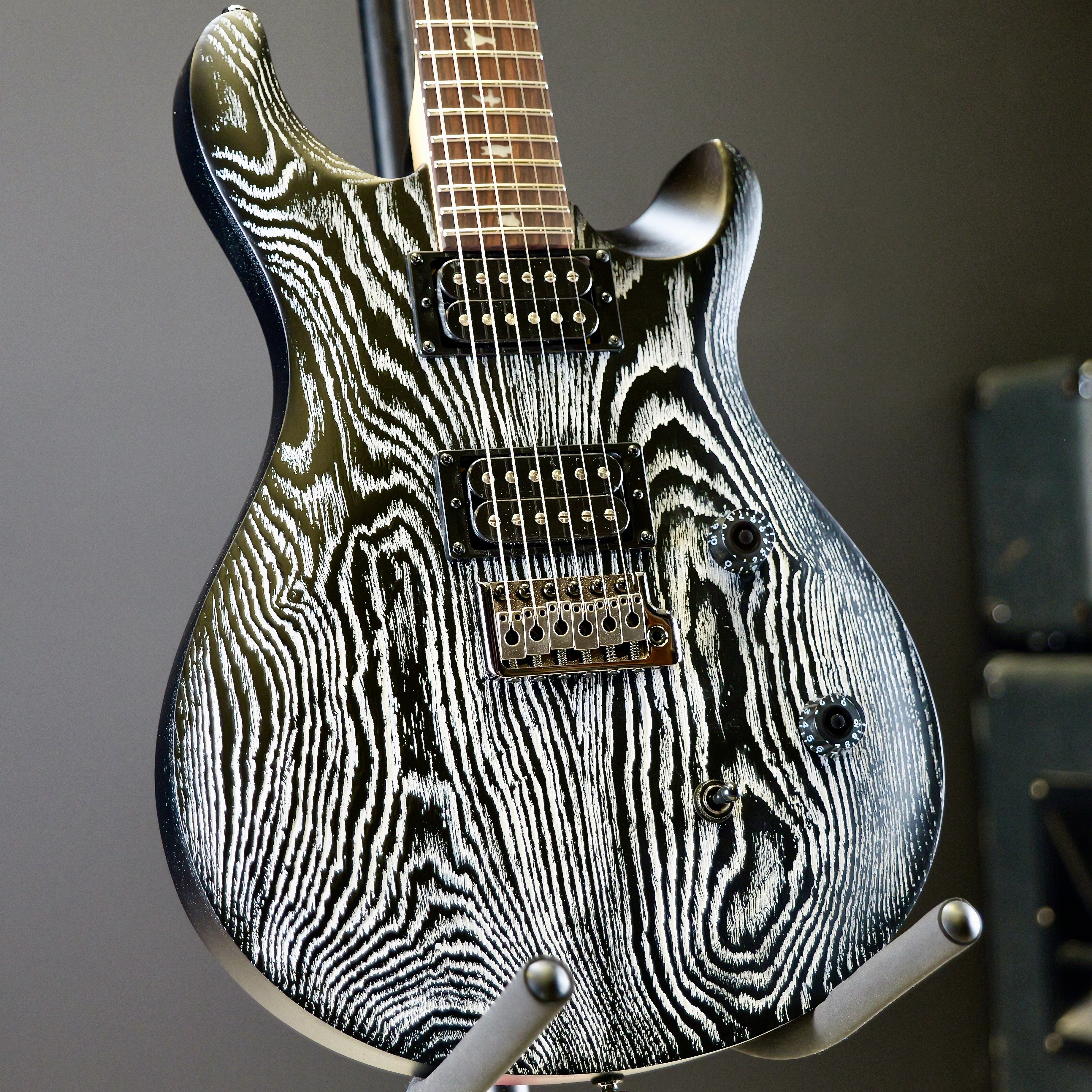 美品 PRS SE Swamp Ash CE 24 Sandblasted PRS SE Swamp Ash CE 24 Sandblasted LTD Sandblasted Green