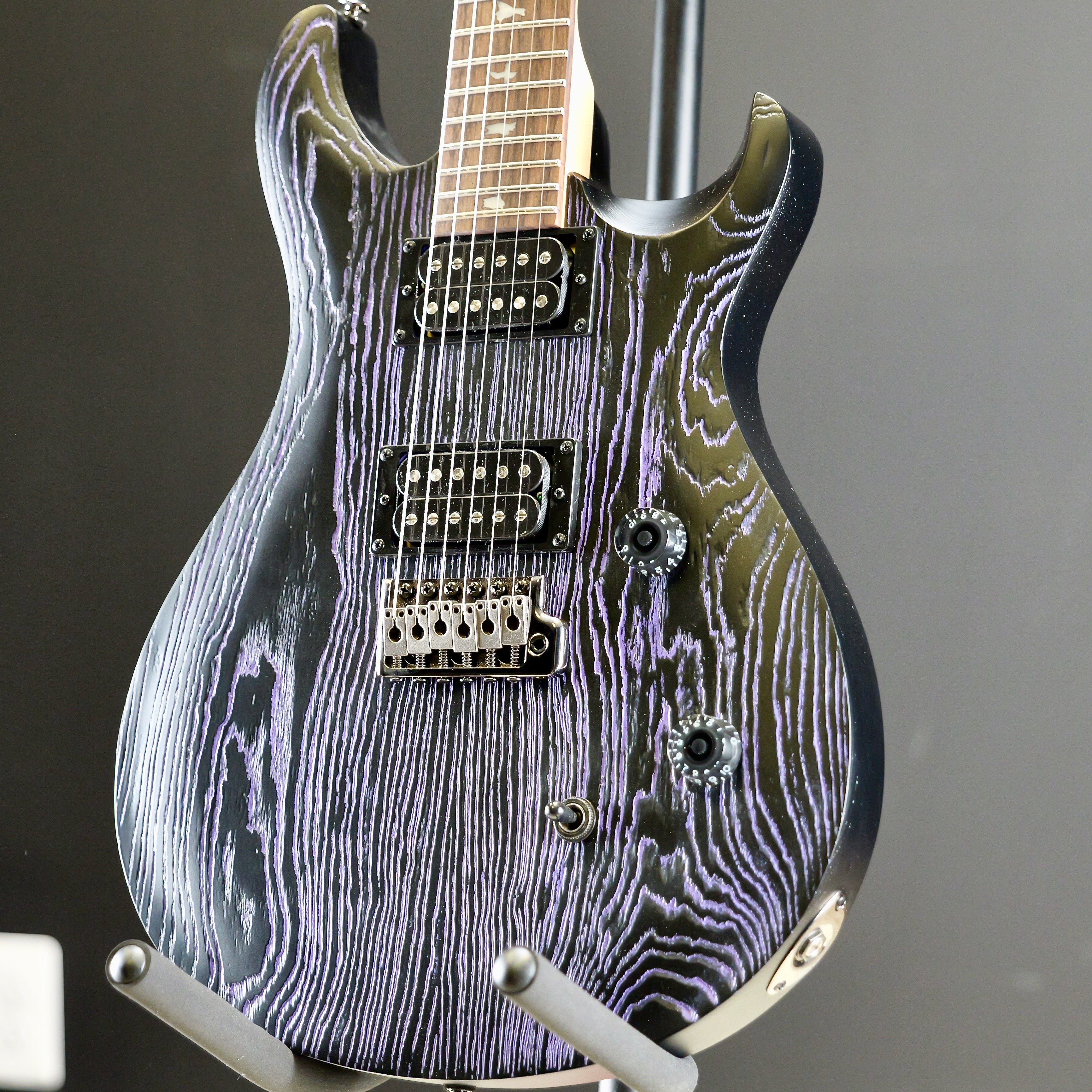 PRS SE Swamp Ash CE 24 Sandblasted Purple Limited Edition