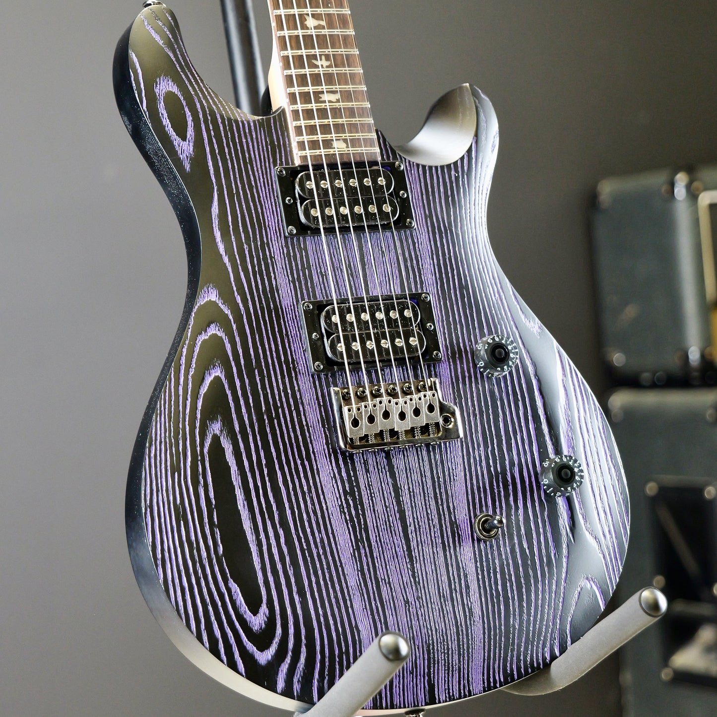 PRS SE Swamp Ash CE 24 Sandblasted Purple Limited Edition