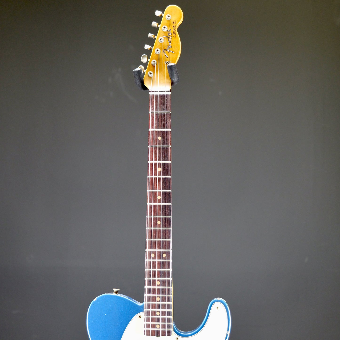 Fender Custom Shop 1963 Telecaster Relic 3A Rosewood Fingerboard Aged Lake Placid Blue