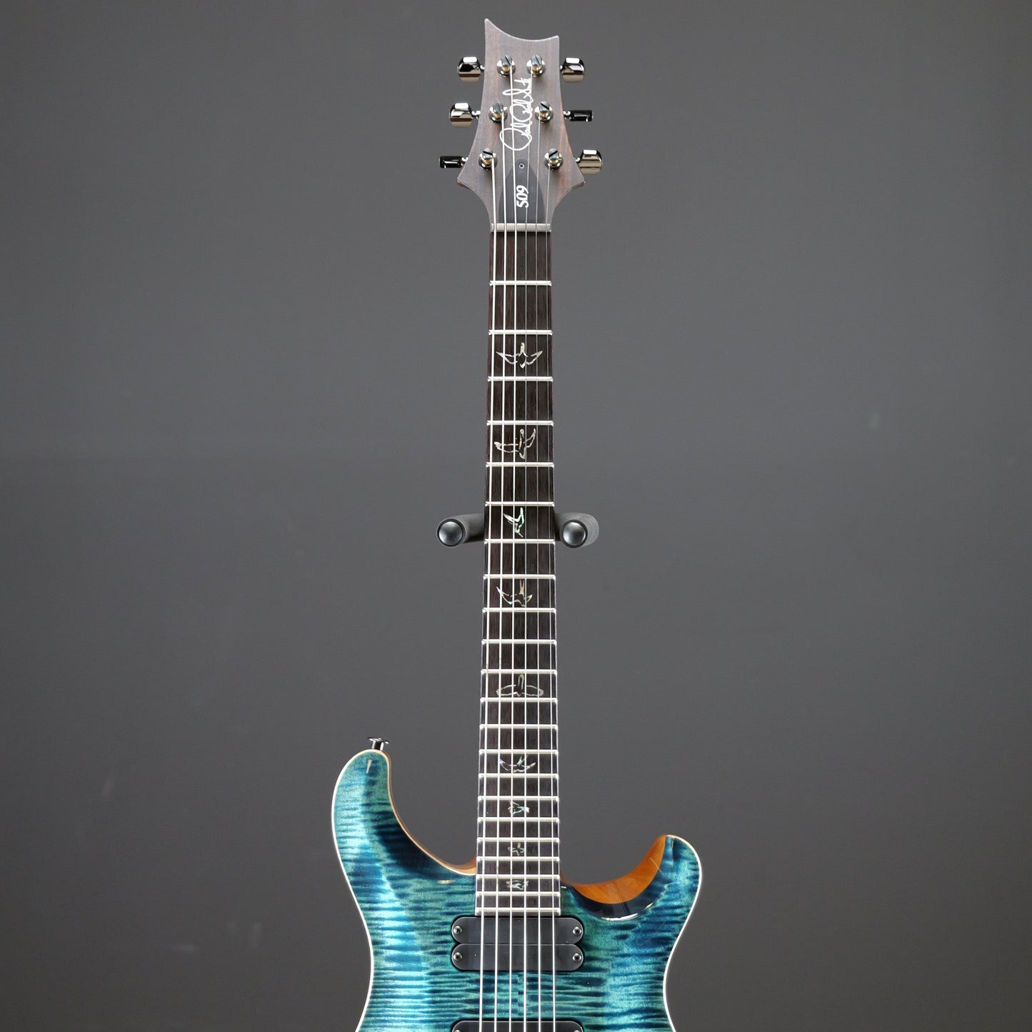 PRS Wood Library 509, Flame Maple 10-Top w/Mahogany Back, RW Neck/Fingerboard Smoked Black hardware