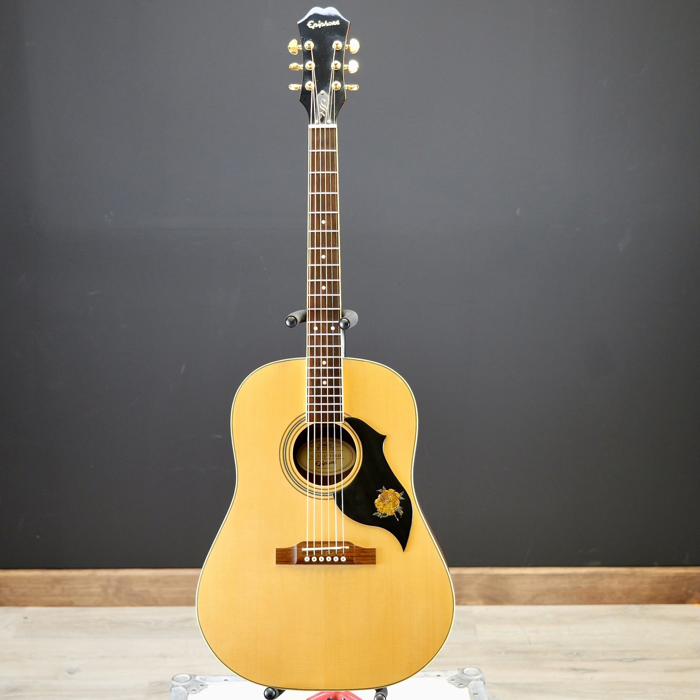 Epiphone AJ-200SR w/ Custom Wooden Pickguard