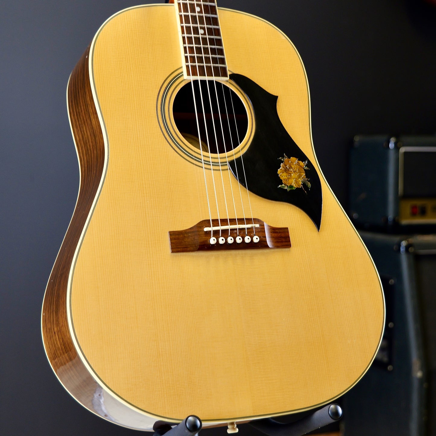 Epiphone AJ-200SR w/ Custom Wooden Pickguard
