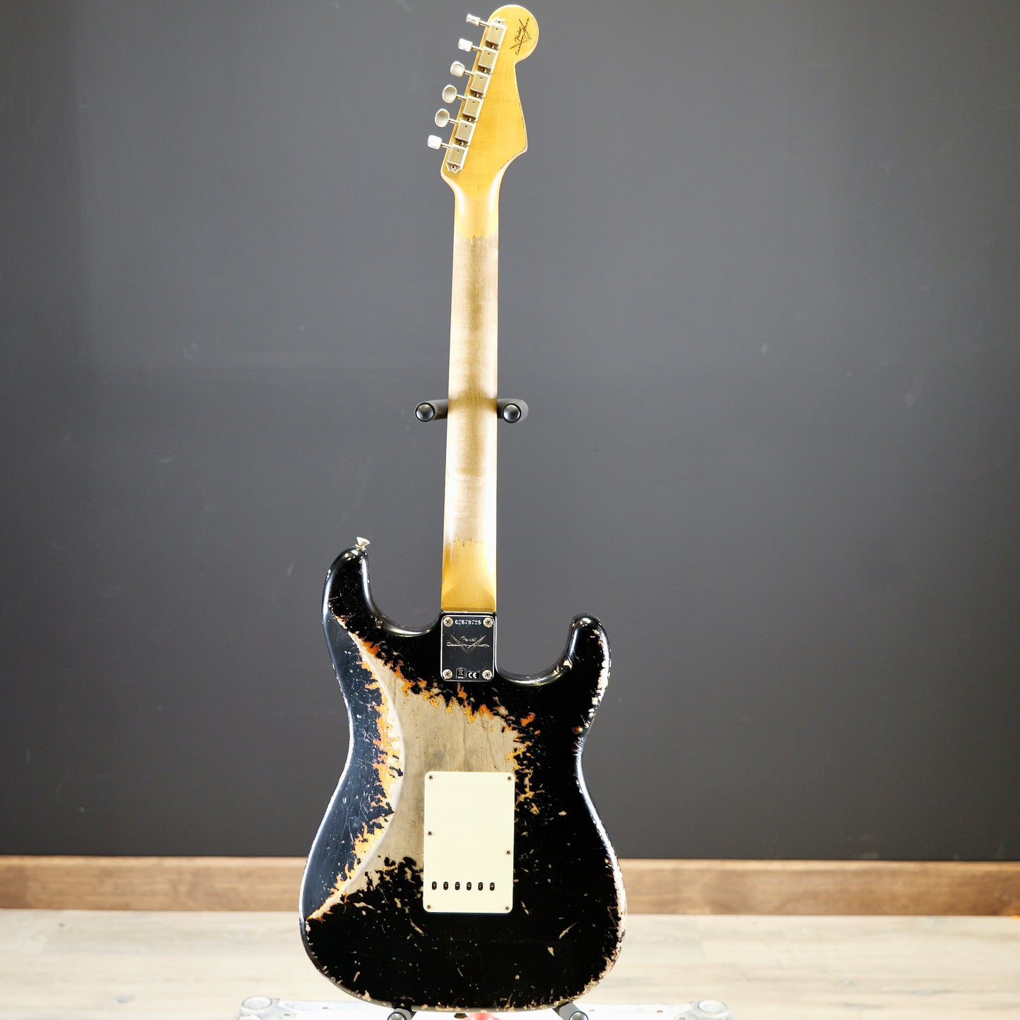 Fender Custom Shop 63 Strat Left Handed Super Heavy Relic Black // 3 Tone Sunburst