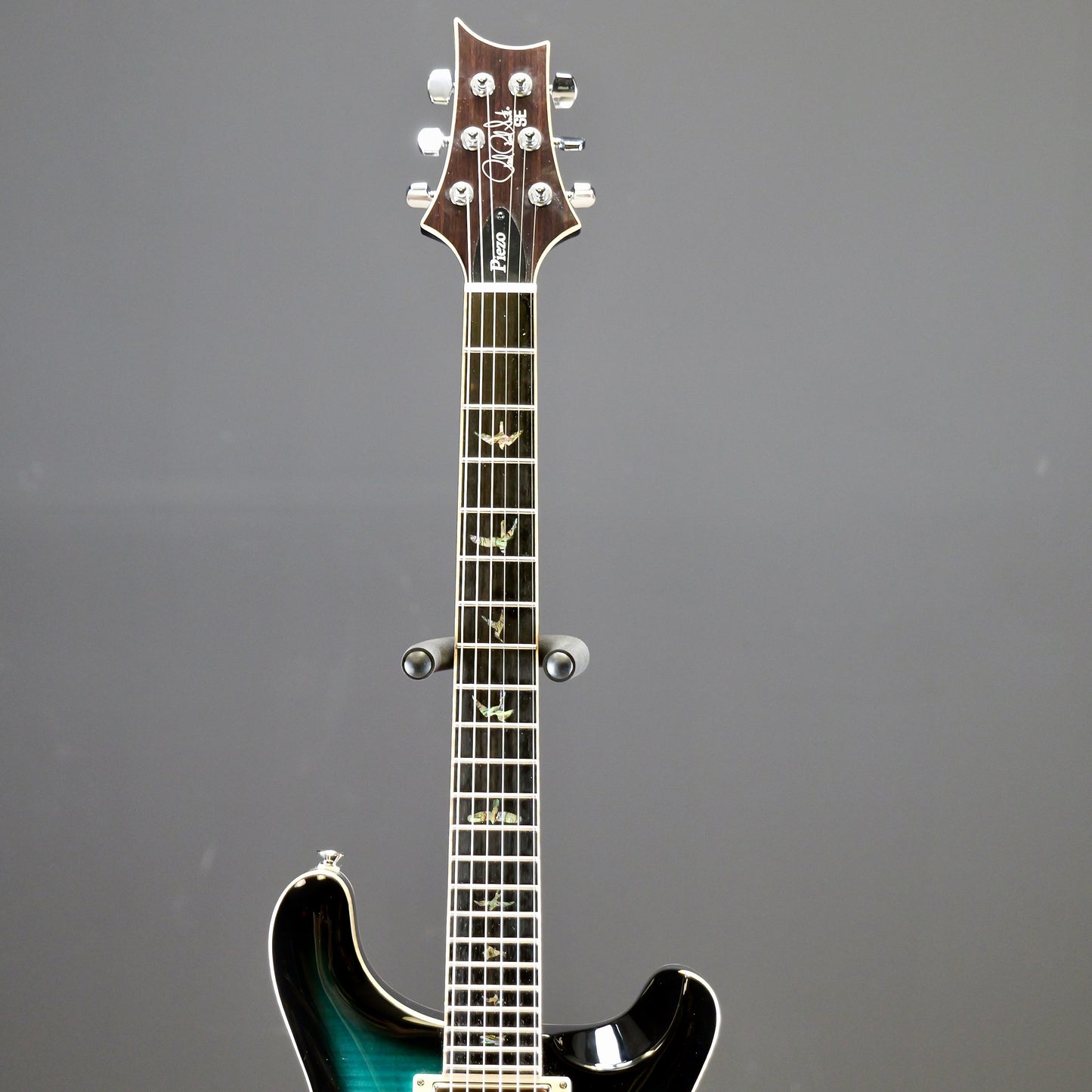 PRS SE Hollowbody II Piezo Peacock Blue Burst