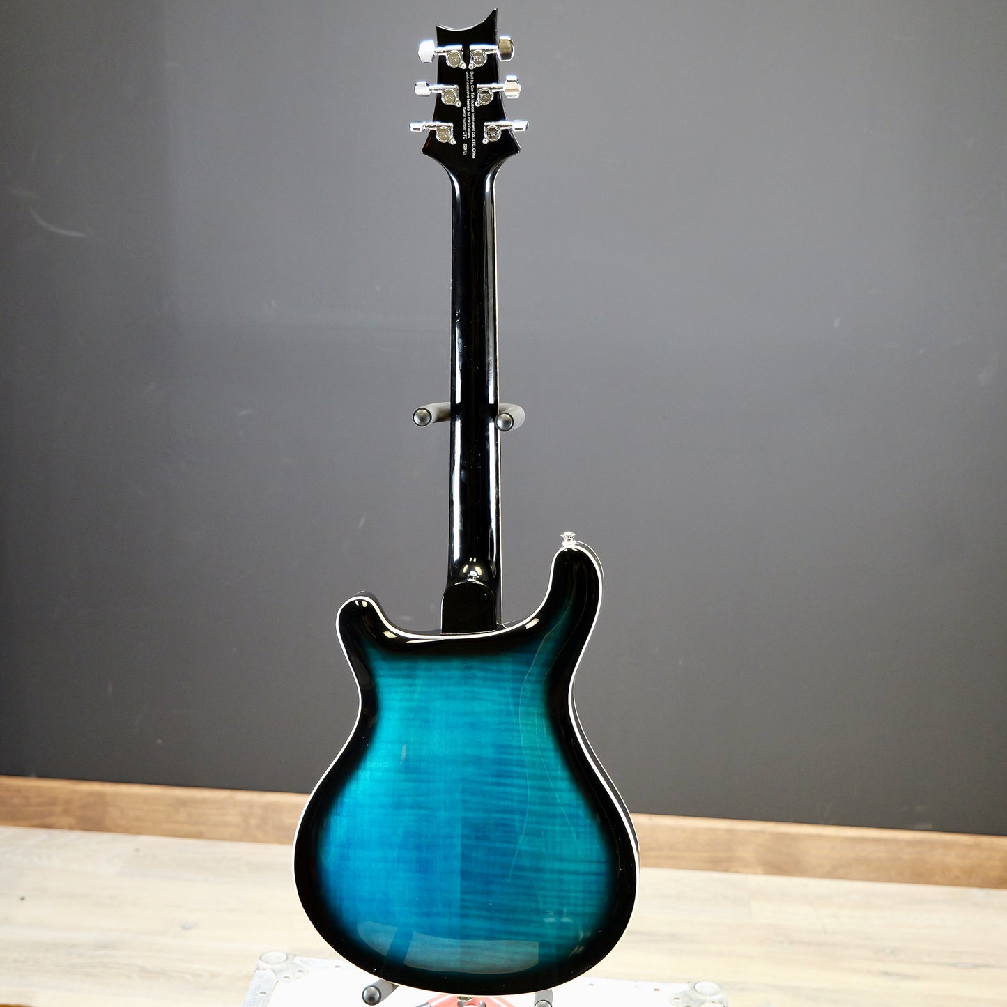 PRS SE Hollowbody II Piezo Peacock Blue Burst