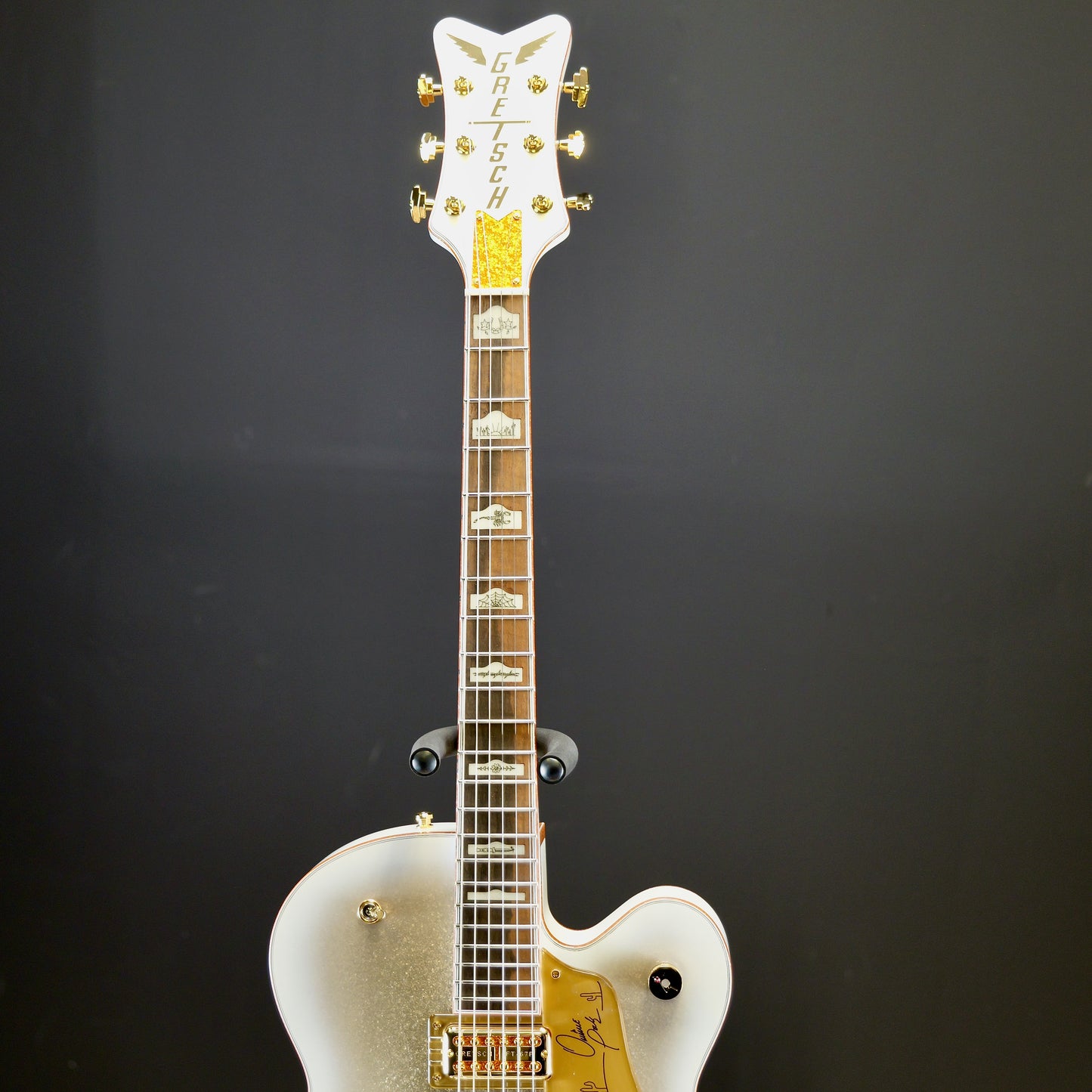 Gretsch G6136TG-OP Limited Edition Orville Peck Falcon with String-Thru Bigsby Ebony Fingerboard Oro Sparkle