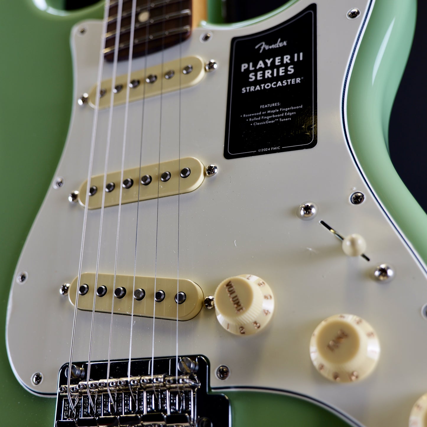 Fender Player II Stratocaster Rosewood Fingerboard Birch Green