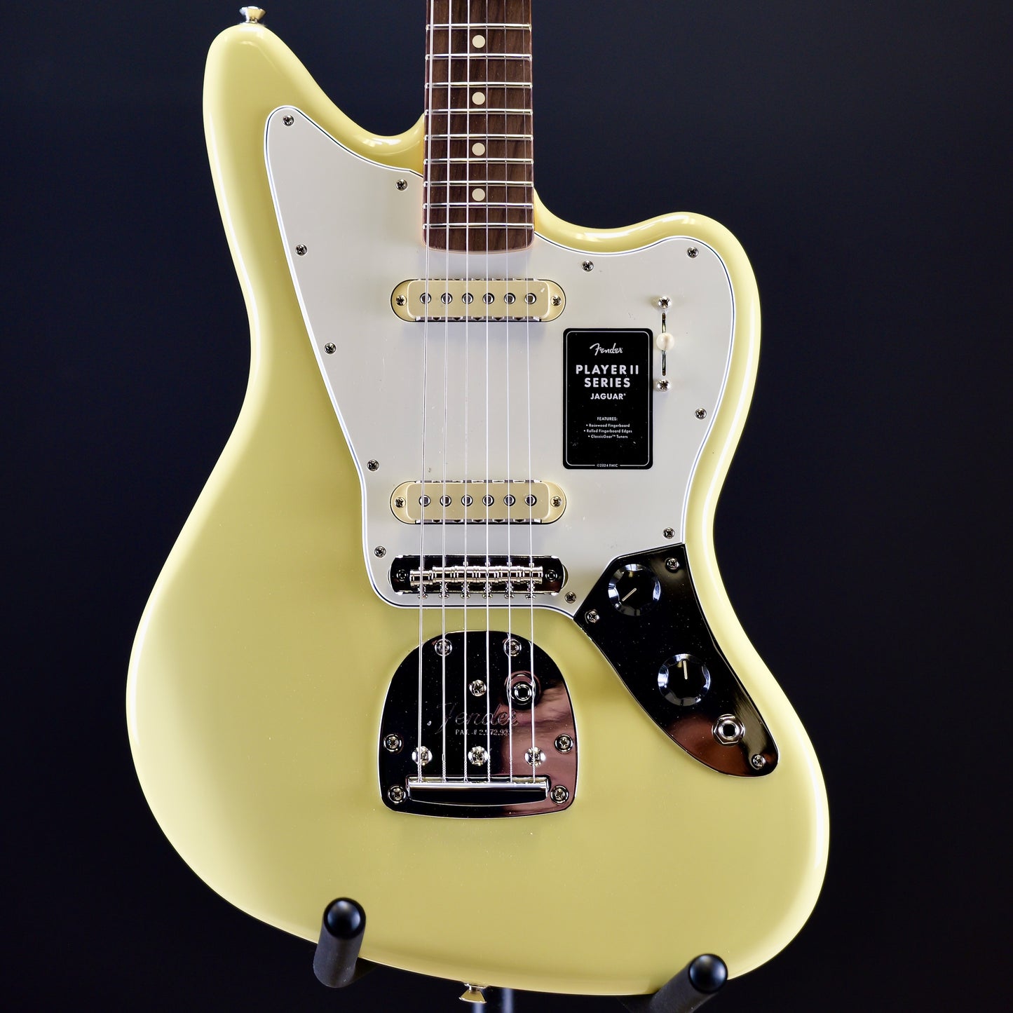 Fender Player II Jaguar Rosewood Fingerboard Hialeah Yellow