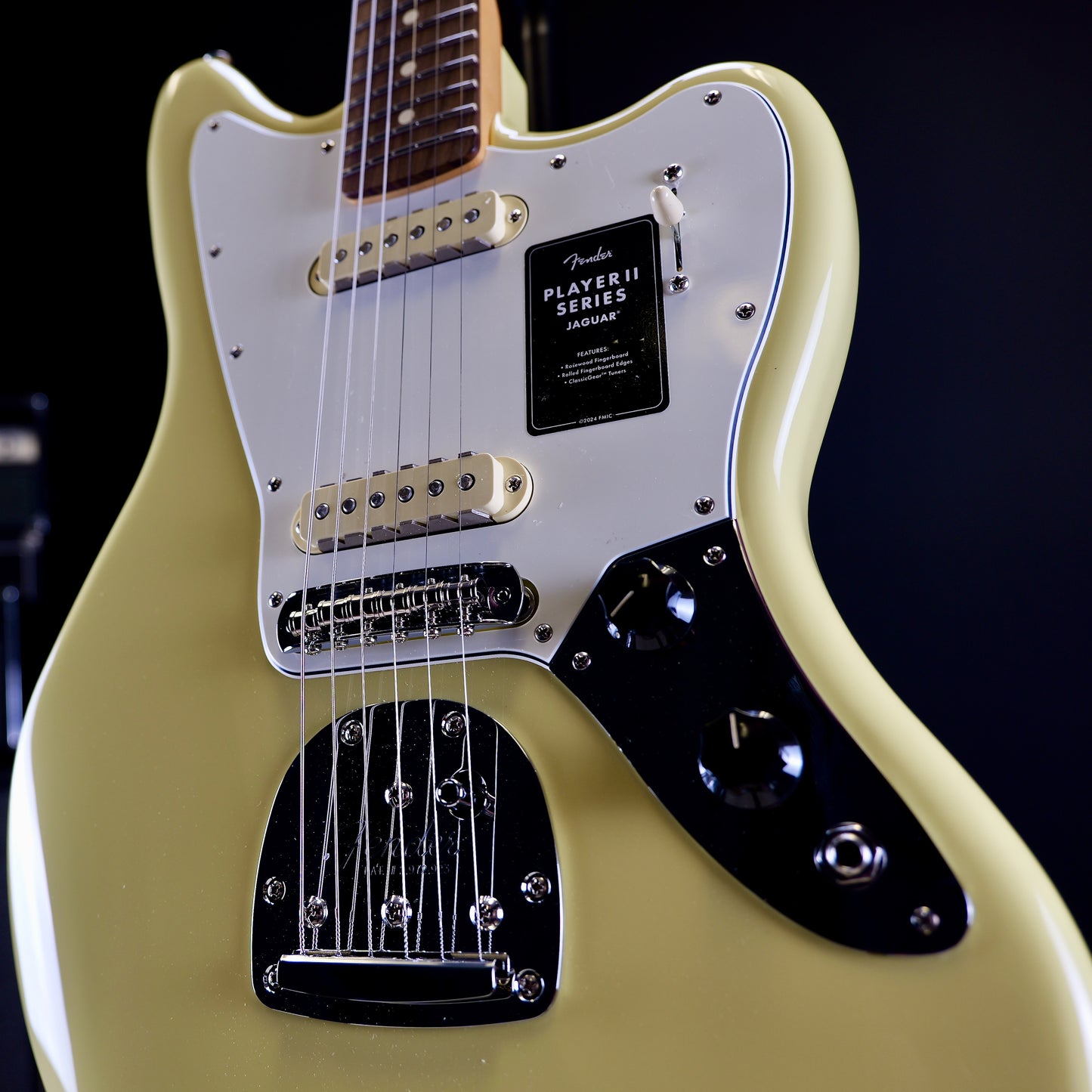 Fender Player II Jaguar Rosewood Fingerboard Hialeah Yellow