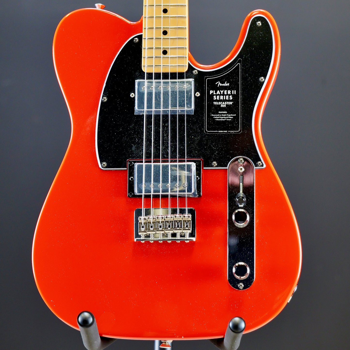 Fender Player II Telecaster HH Maple Fingerboard Coral Red