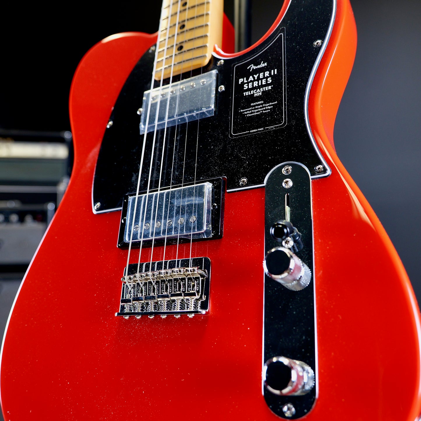 Fender Player II Telecaster HH Maple Fingerboard Coral Red