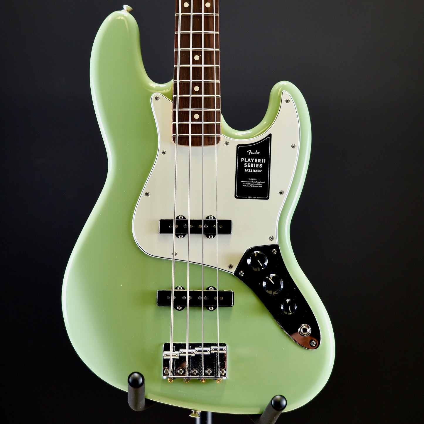 Fender Player II Jazz Bass Rosewood Fingerboard Birch Green