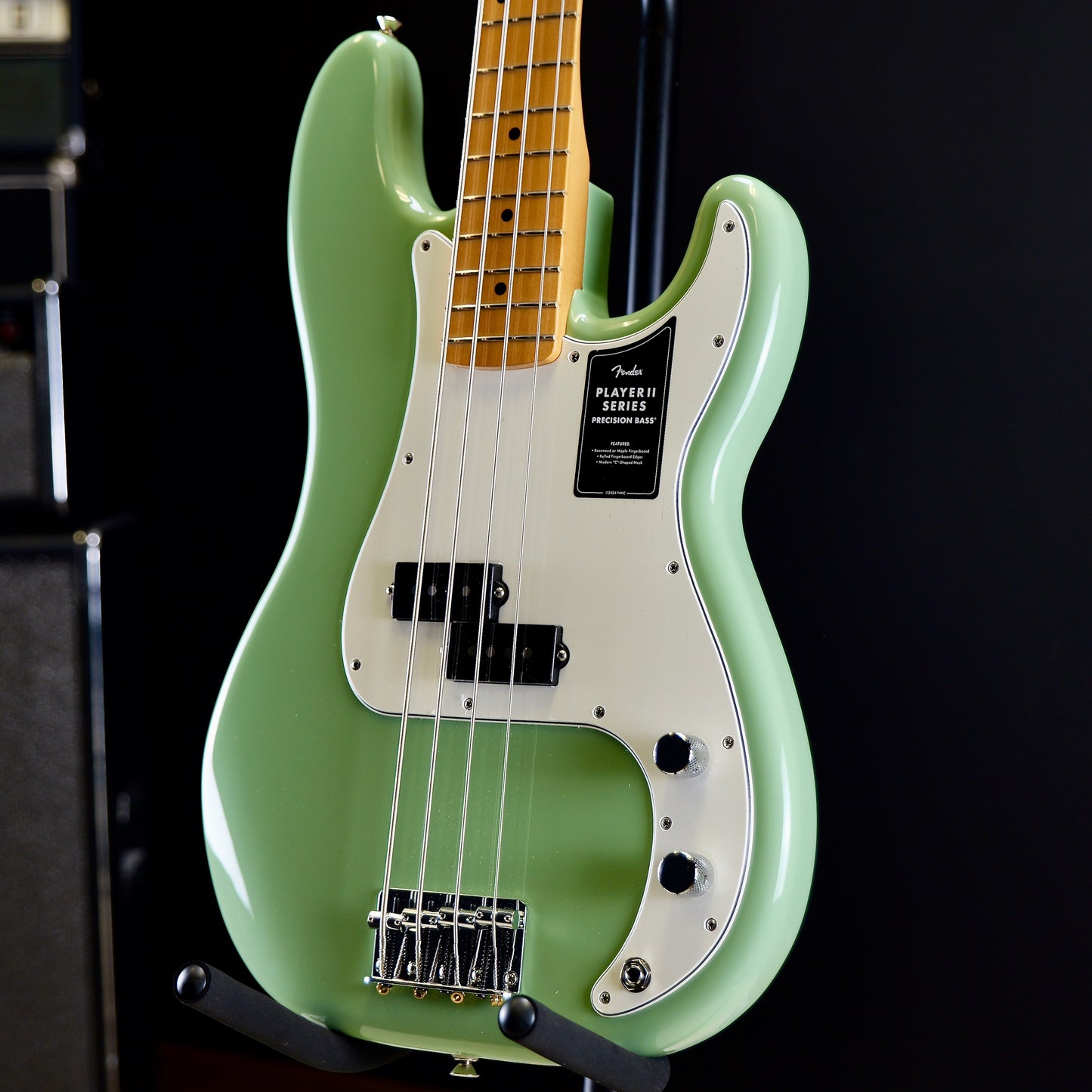 Fender Player II Precision Bass Maple Fingerboard Birch Green