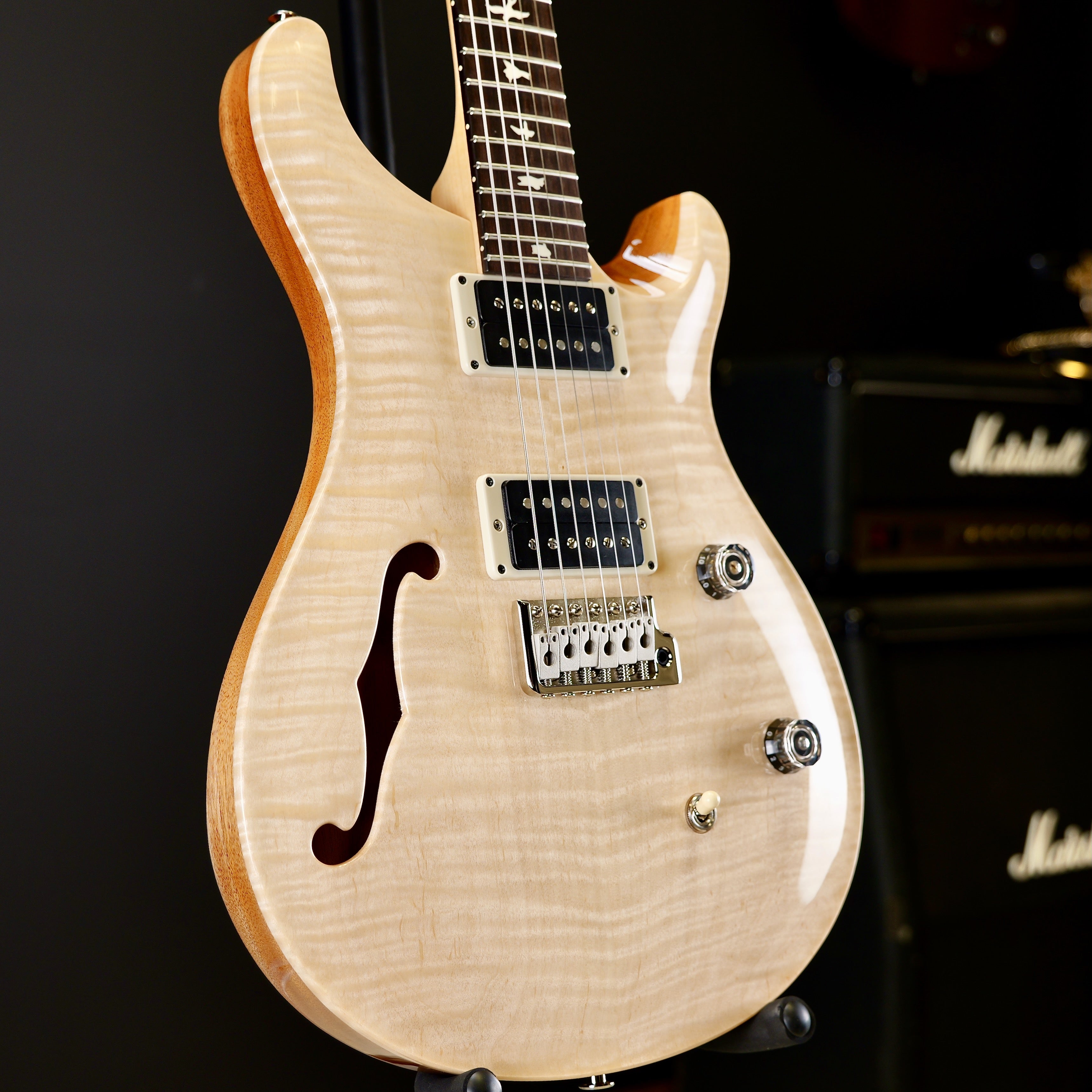 PRS CE 24 Semi-Hollow Natural – Matt's Guitars